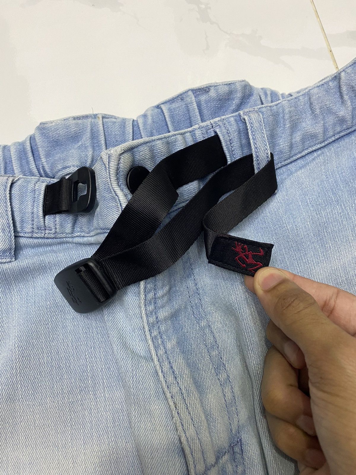 Gramicci 🔥GRAMICCI STONE WASH CASUAL DENIM PANTS Size US 32 / EU 48 - 10 Thumbnail
