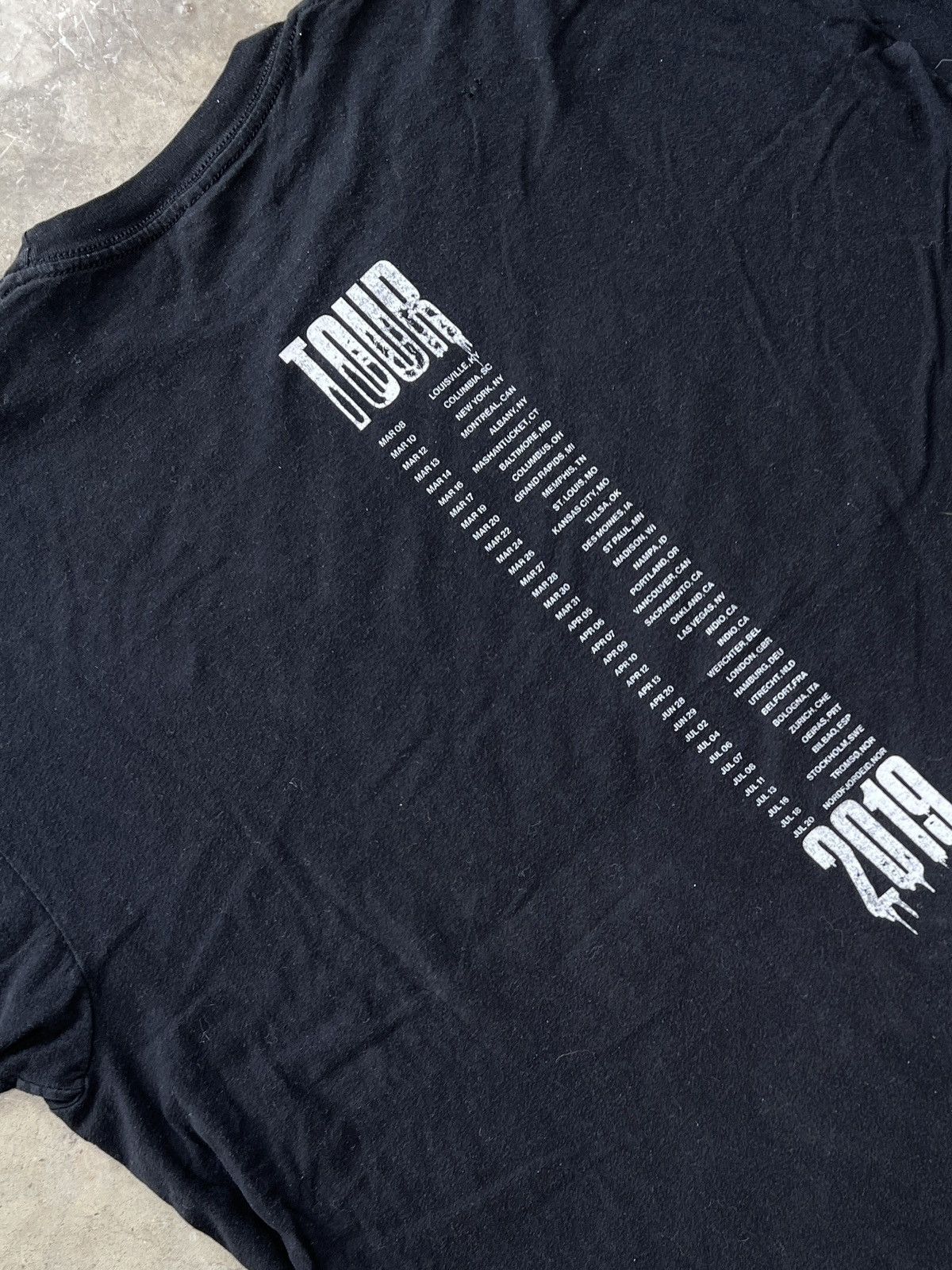 Band Tees × Vintage Weezer 2018 Tour Drips Tee 2XL Size US XXL / EU 58 / 5 - 4 Thumbnail