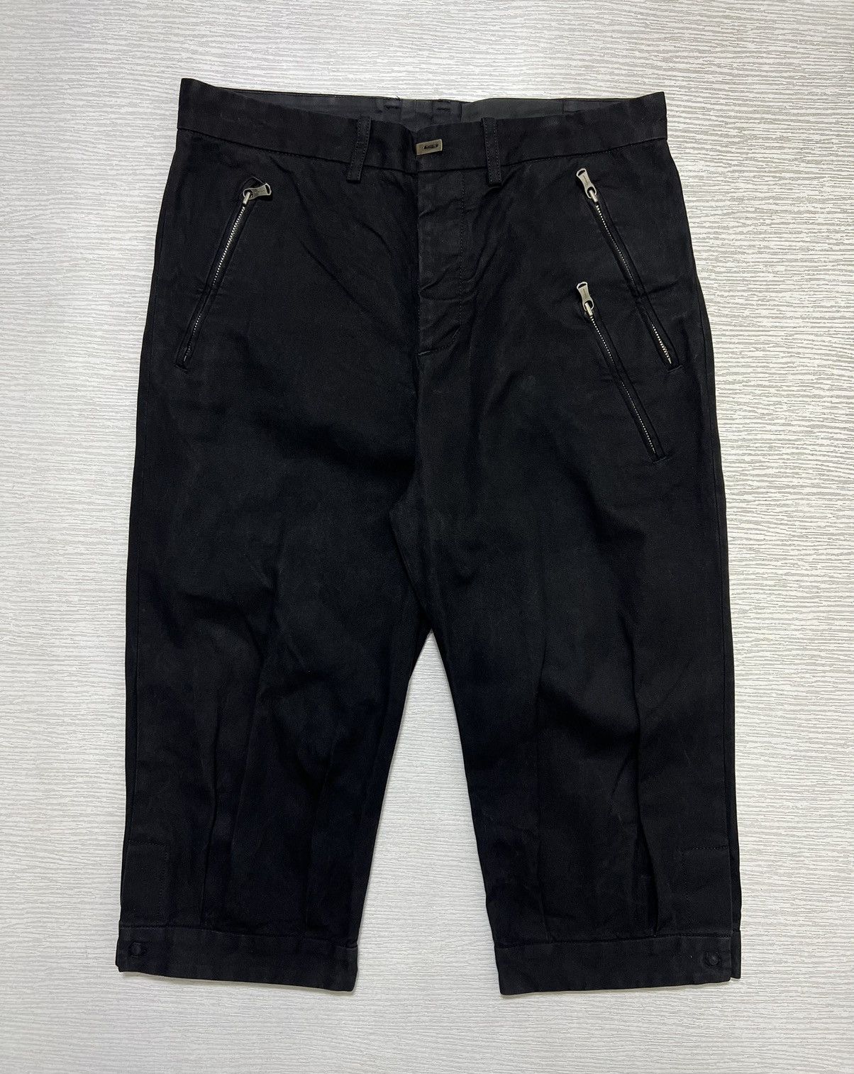 The Viridi-anne The Viridi-anne - Triple Zip Cinch Back Cropped Trousers Size US 30 / EU 46 - 1 Thumbnail
