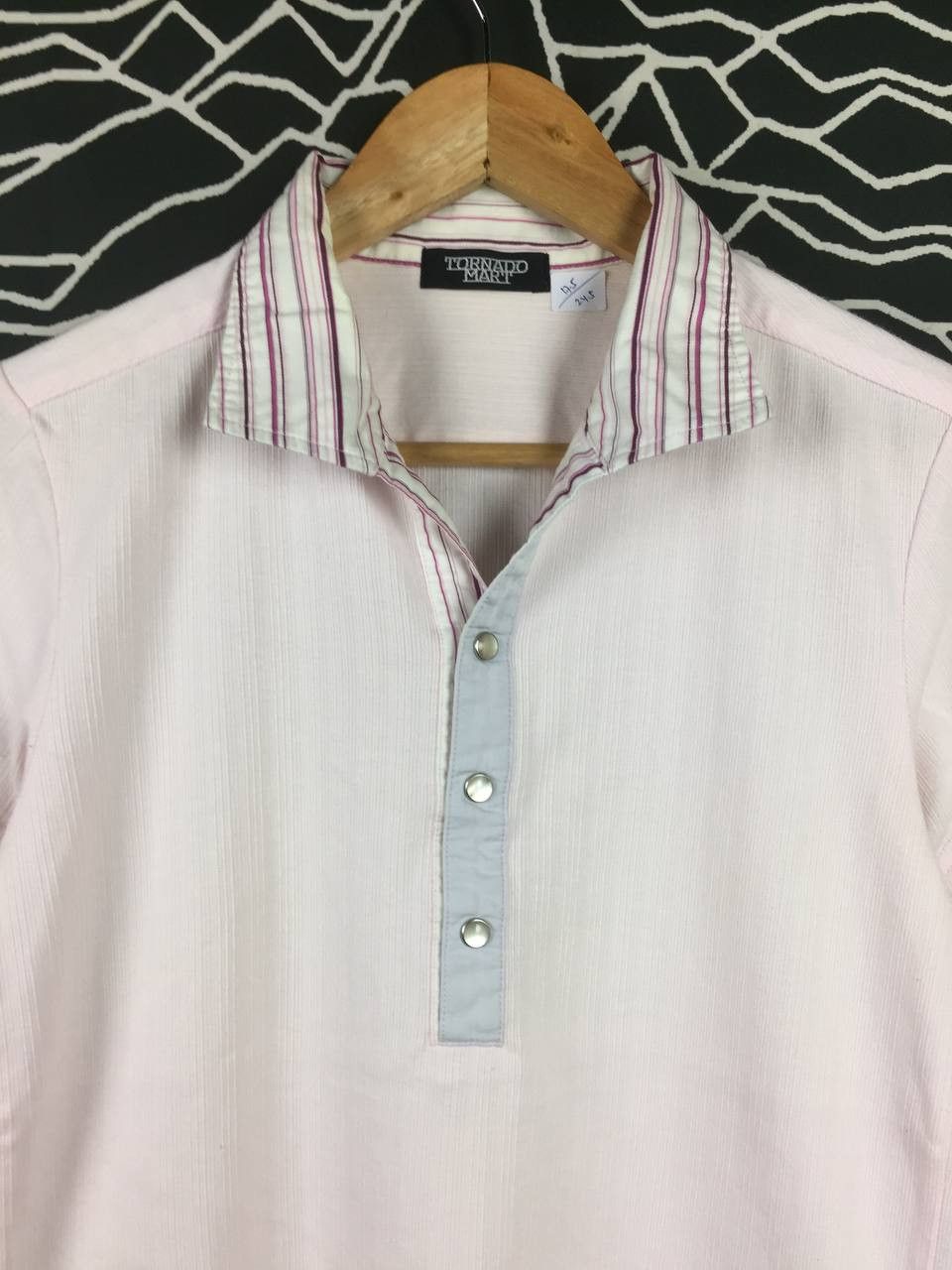 Japanese Brand Tornado Mart Snap Button Polo Tee Size US S / EU 44-46 / 1 - 4 Thumbnail