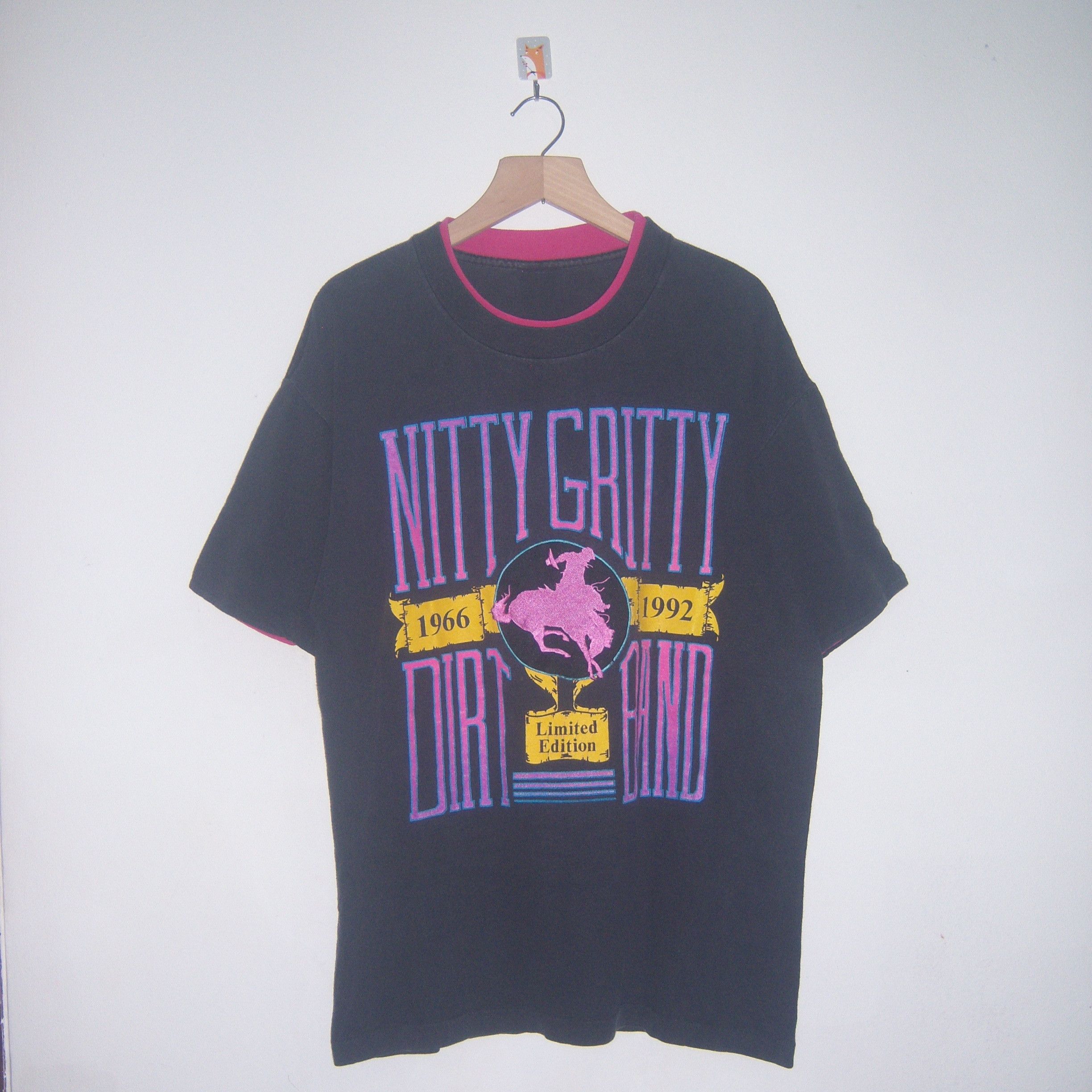 Band Tees × Signal Sport × Vintage 90s Nitty Gritty Dirt Band Limited Vintage Band Shirt Size US L / EU 52-54 / 3 - 7 Thumbnail