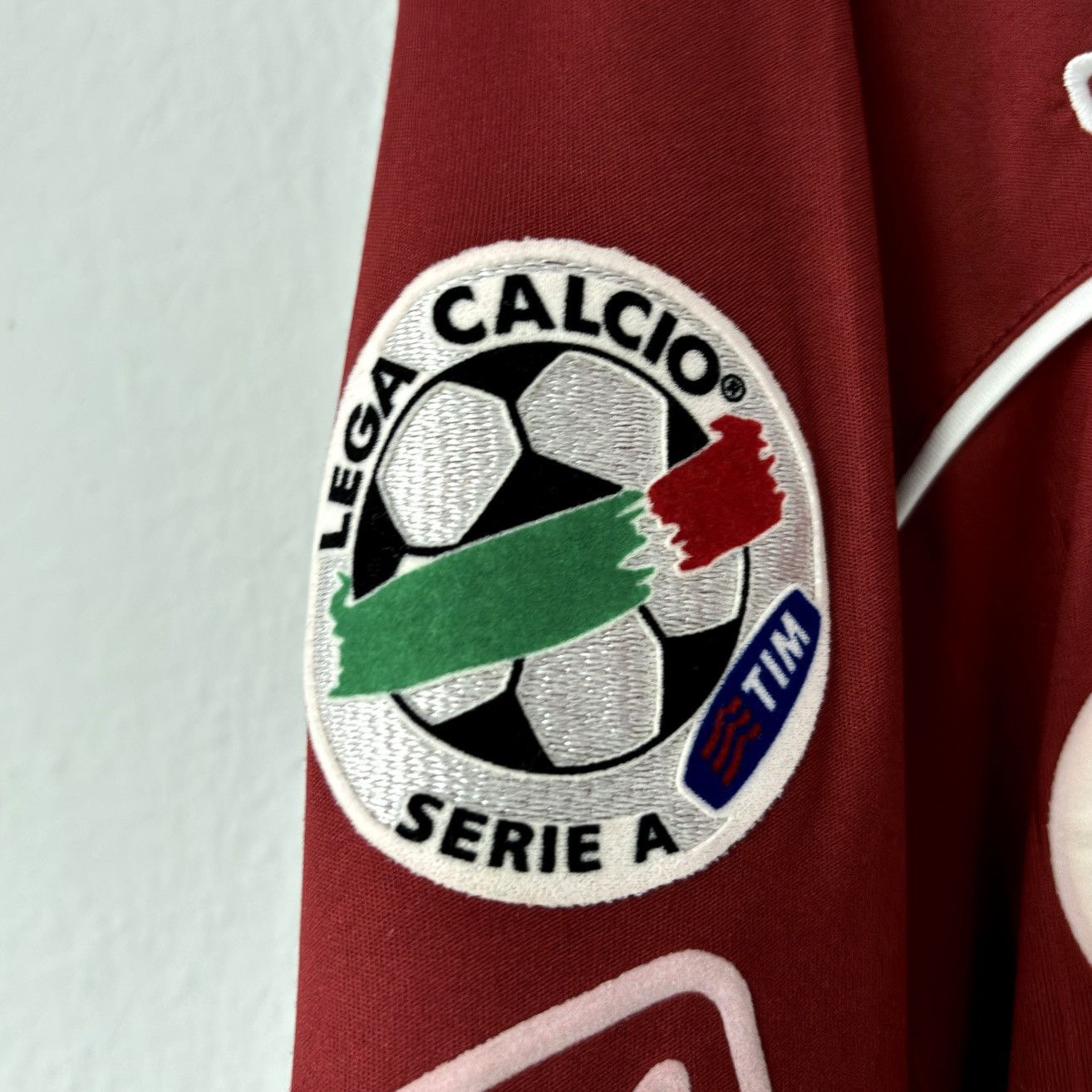 Vintage 2006 2008 Reggina Lanzaro Match Worn Vintage Soccer Jersey Size US XL / EU 56 / 4 - 6 Thumbnail