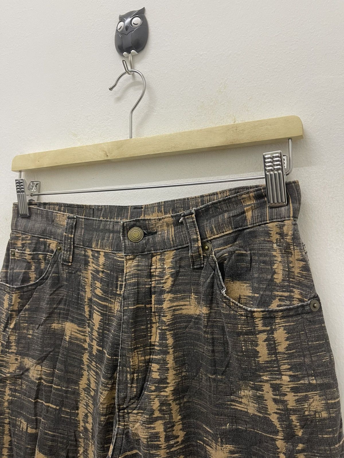 If Six Was Nine Rare Vintage MZEE GENEZ Made In Earth Japanese Weave Size US 27 - 4 Thumbnail