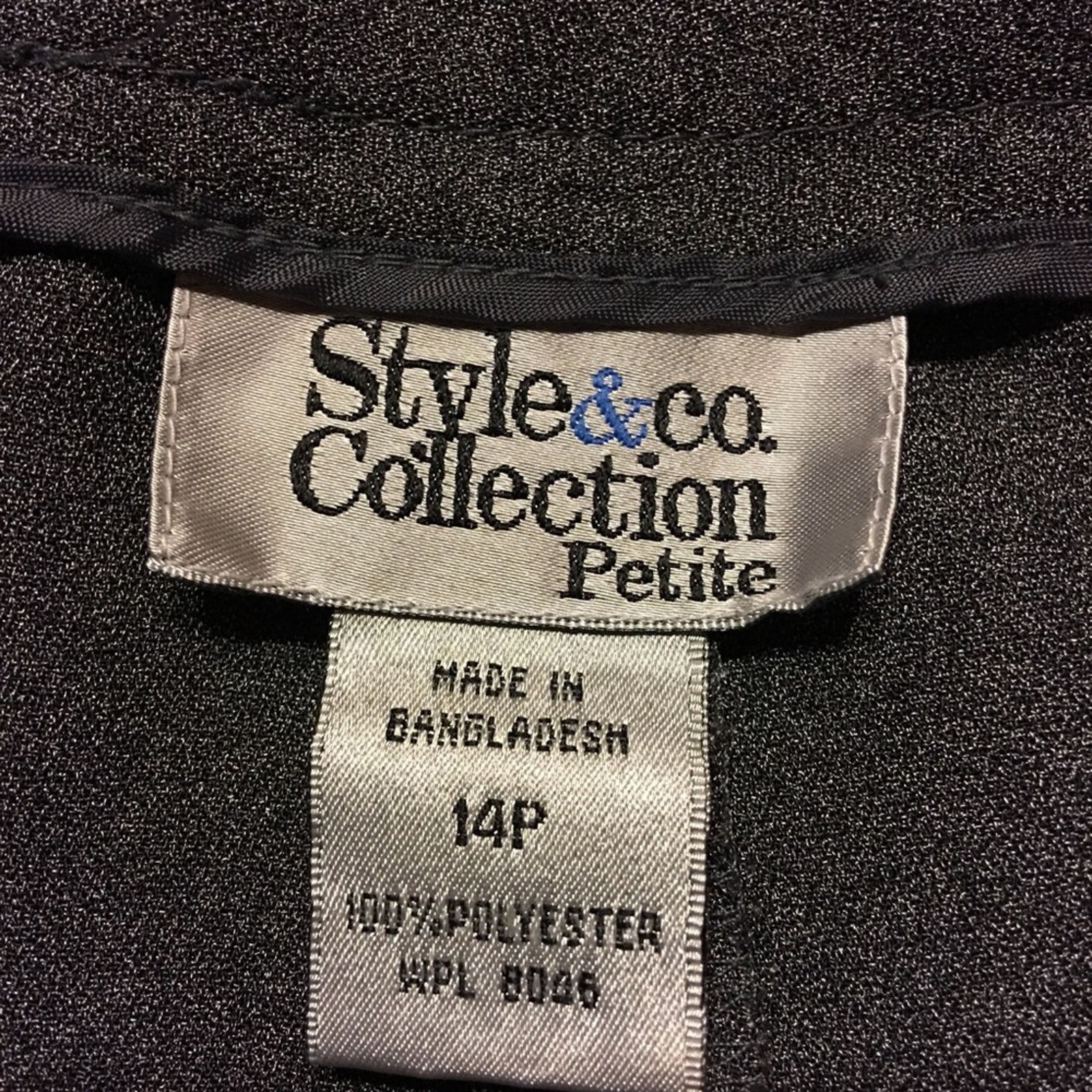 Other Style & Co gray lightweight slacks NWOT 14P Size 36" / US 14 / IT 50 - 5 Thumbnail