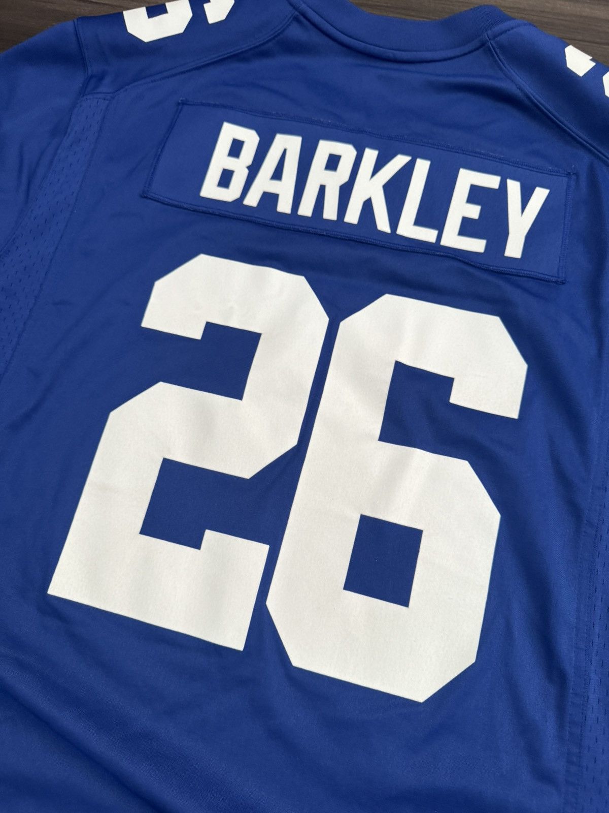 Nike New York Giants Saquan Barkley #26 On Field Home Game Jersey Size US XL / EU 56 / 4 - 9 Thumbnail
