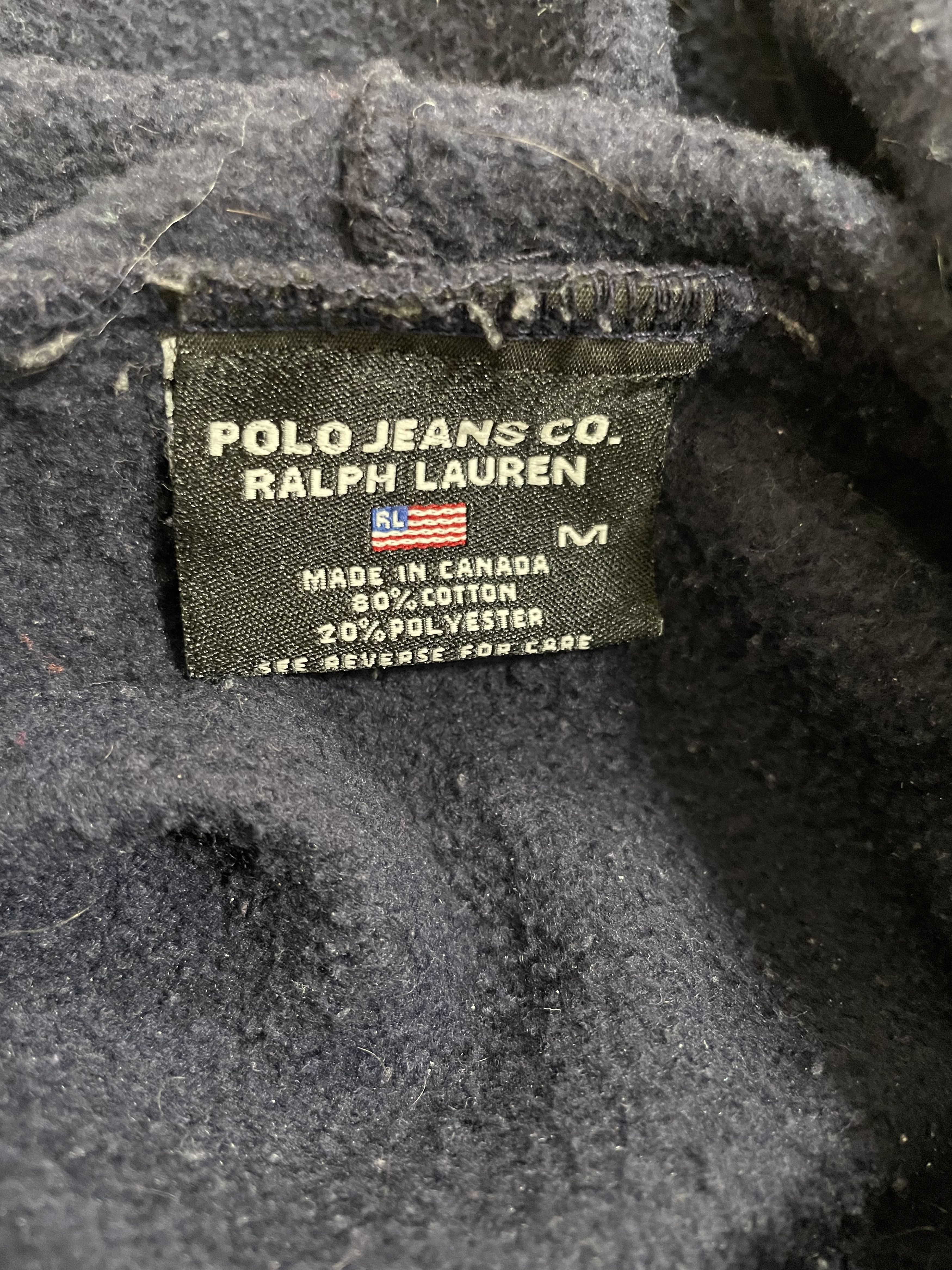 Polo Ralph Lauren Polo Jeans Co. oversized hoodie with pockets size M Size US M / EU 48-50 / 2 - 3 Thumbnail