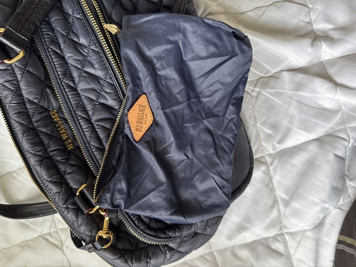 MZ Wallace MZ WALLACE Crosby Navy Quilted Nylon bag Size ONE SIZE - 3 Thumbnail