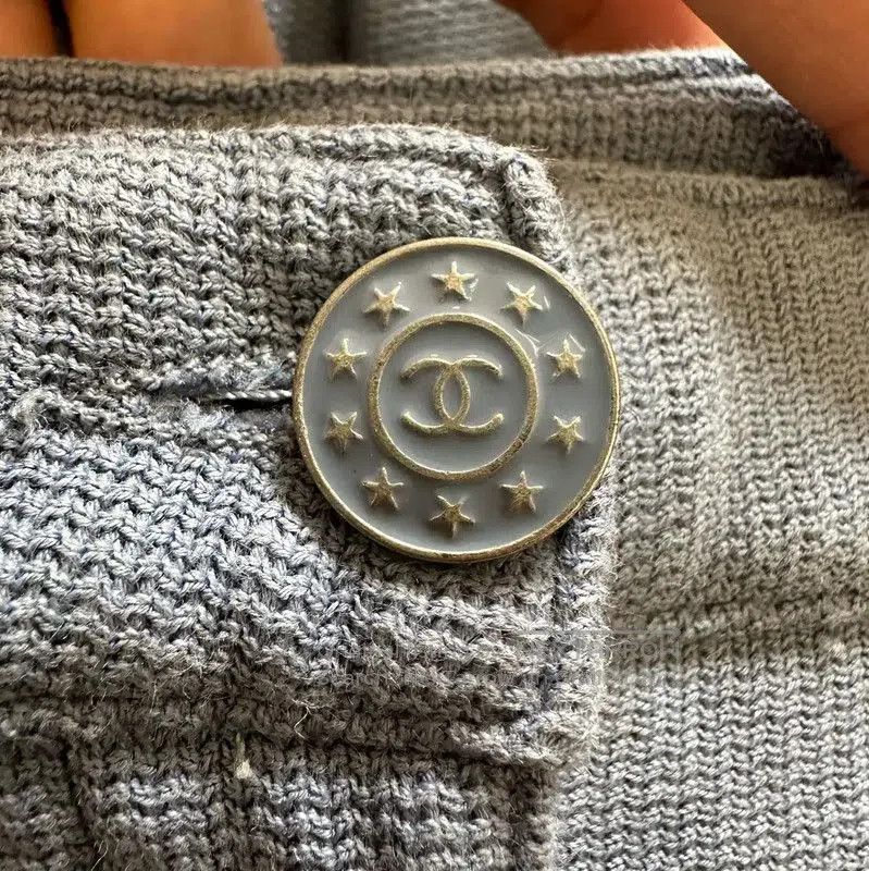 Chanel Chanel Light Blue Denim Women's Pants . Size 22" - 4 Thumbnail