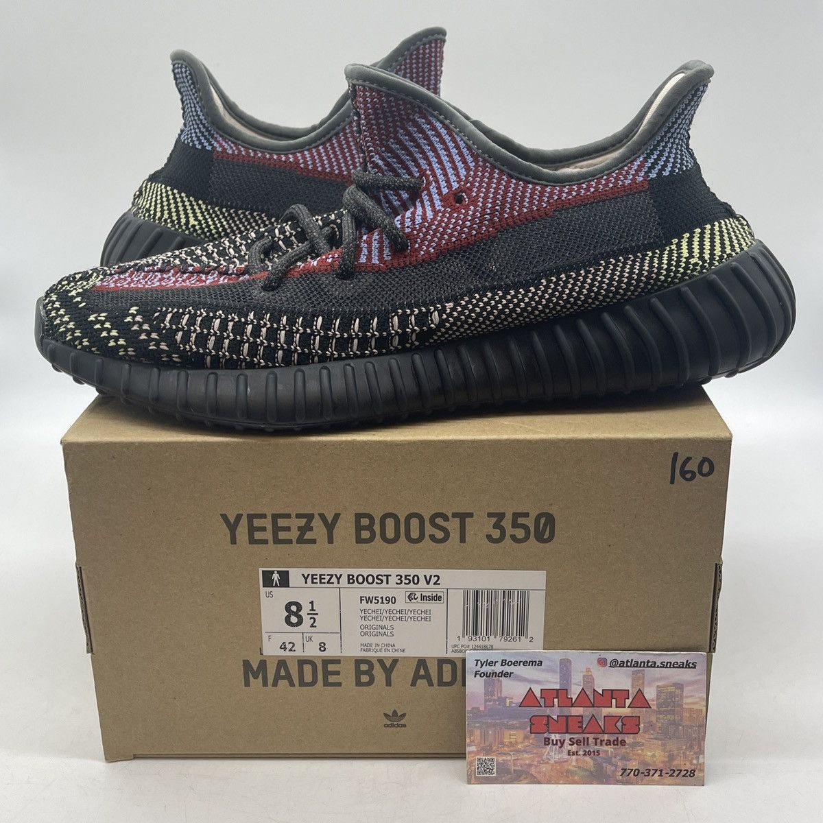 Adidas Yeezy boost 350 yecheil non reflective Size US 8.5 / EU 41-42 - 1 Thumbnail