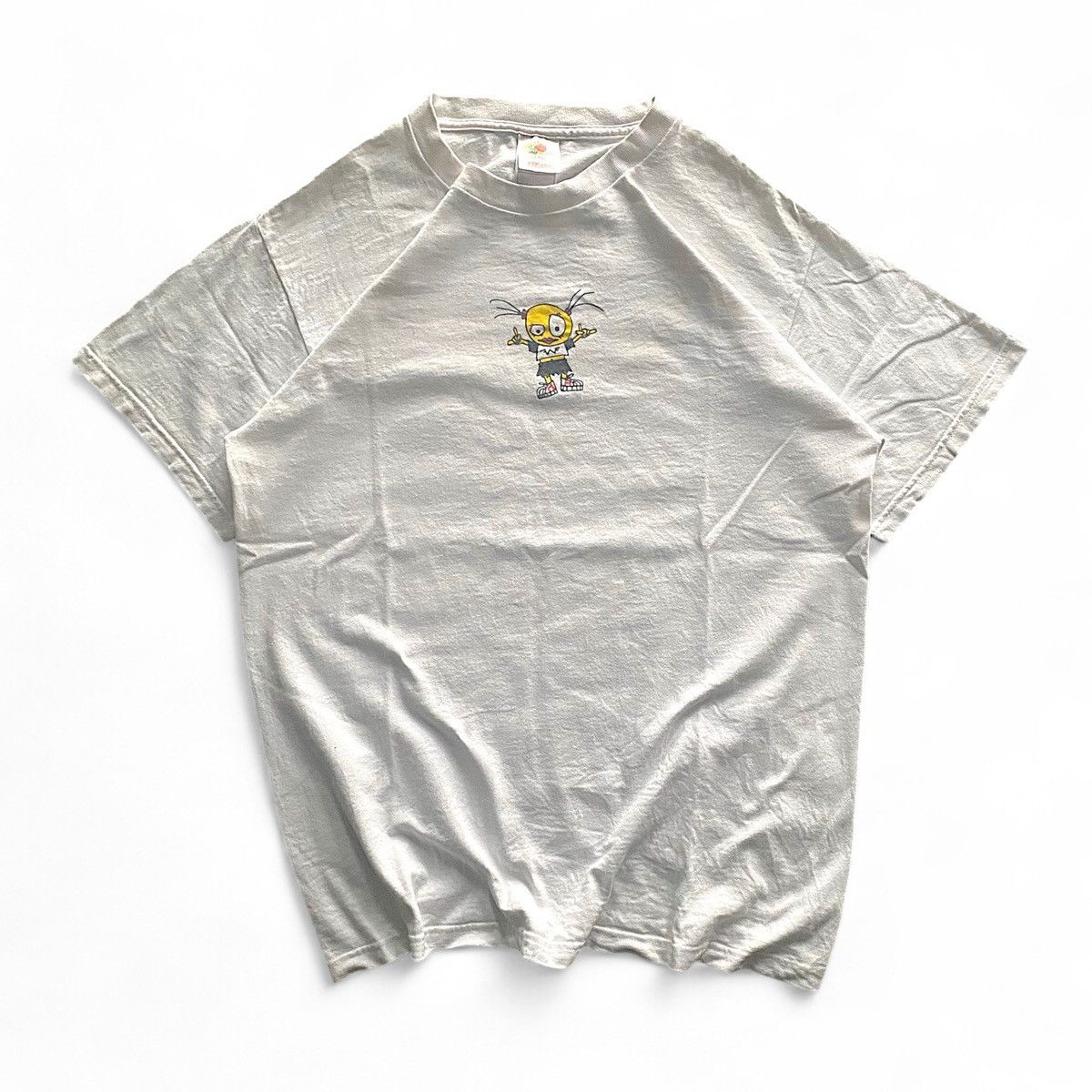 Band Tees × Vintage Vintage 2001 weezer Cartoon Version 00s Alternative Band Tee Size US M / EU 48-50 / 2 - 2 Thumbnail
