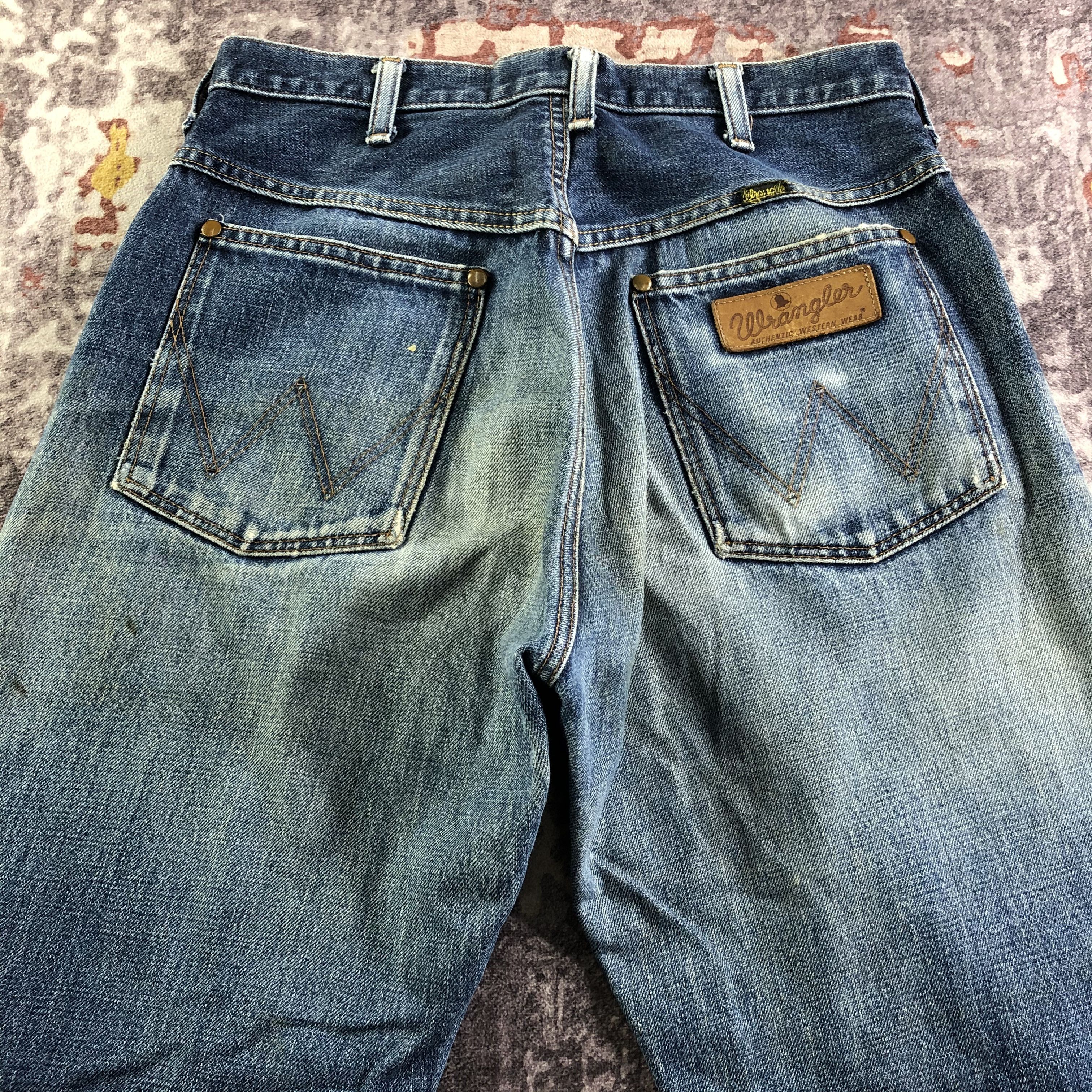 Vintage Vintage Blue Bell Wrangler Selvedge Jeans-JM3523 Size US 30 / EU 46 - 5 Thumbnail