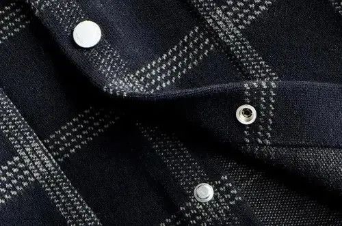 Japanese Brand New Classy Checkered Button Cardigan Jacket Size US XL / EU 56 / 4 - 3 Thumbnail