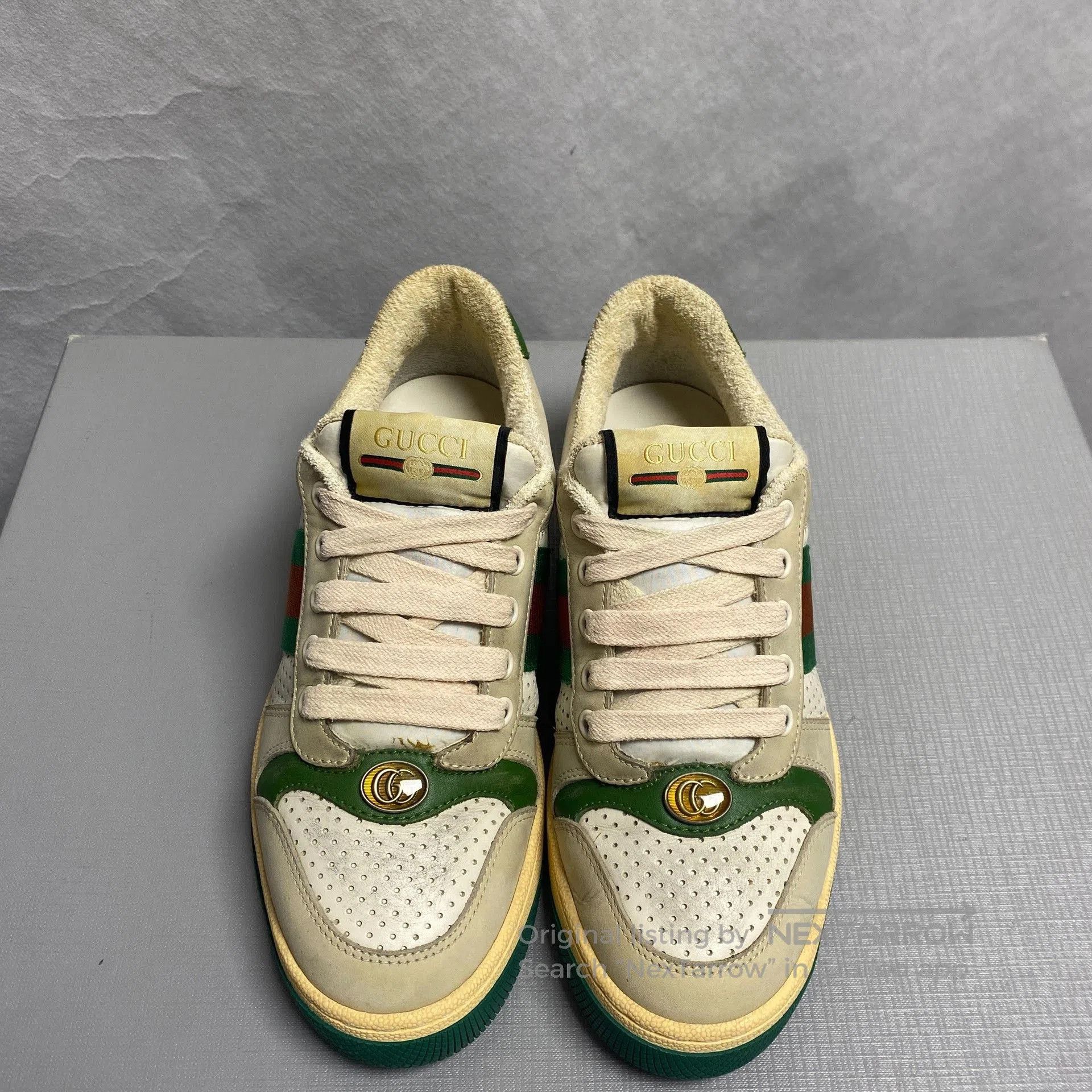 Gucci Gucci Screener Leather Sneakers. Size US 5 / IT 35 - 2 Thumbnail