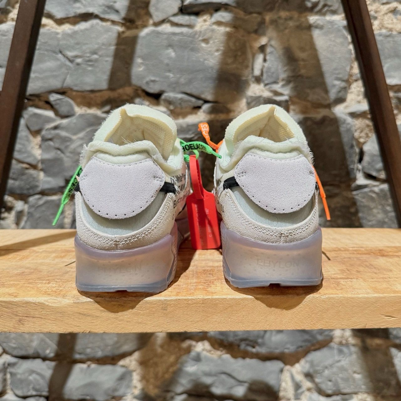 Nike × Off-White Nike X Off-White The Ten White Air Max 90 Sneakers Size US 9 / EU 42 - 4 Thumbnail