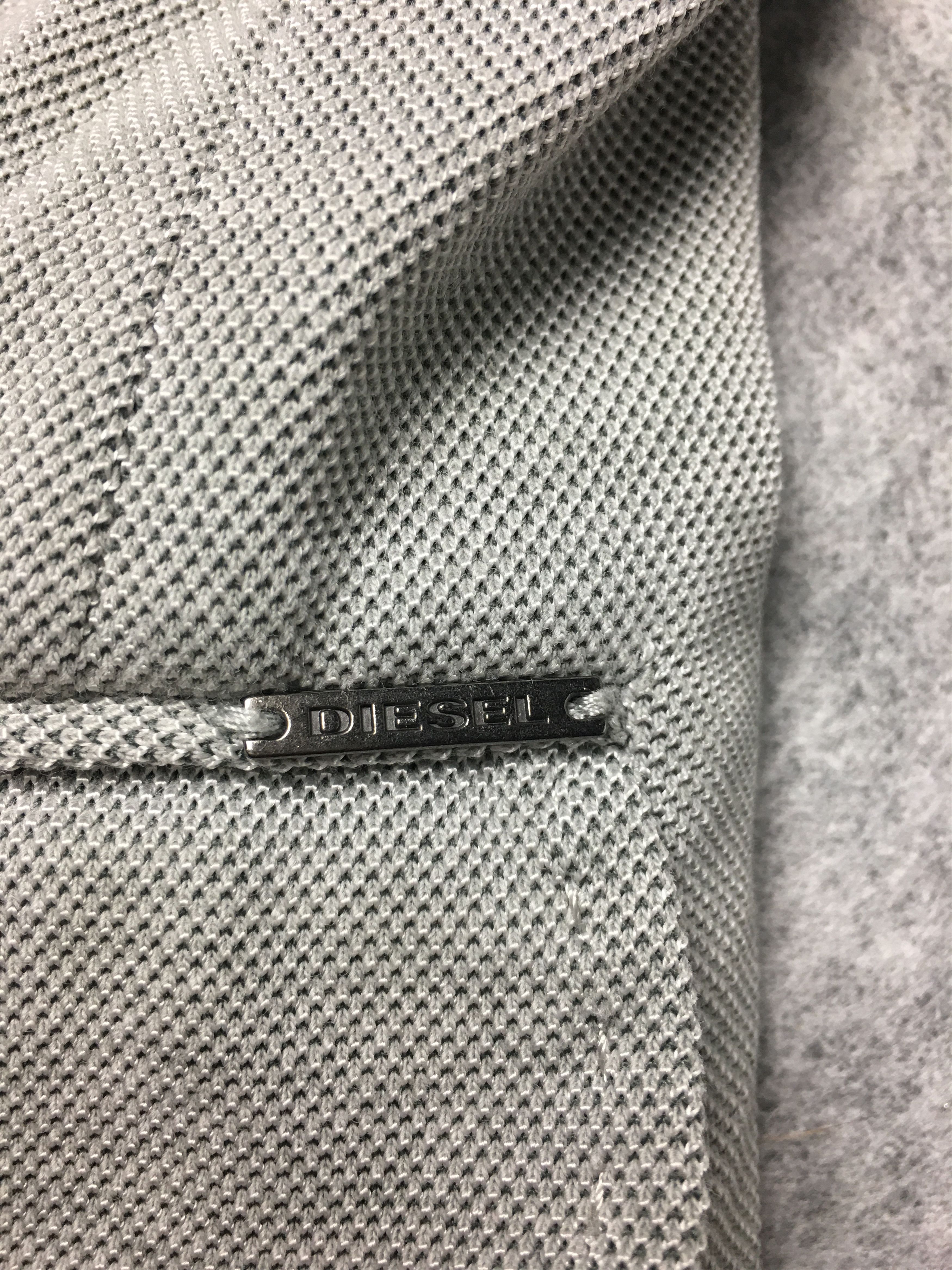 Diesel DIESEL Gray Slim Fit Blazer Jacket EU 44 Size US S / EU 44-46 / 1 - 9 Thumbnail