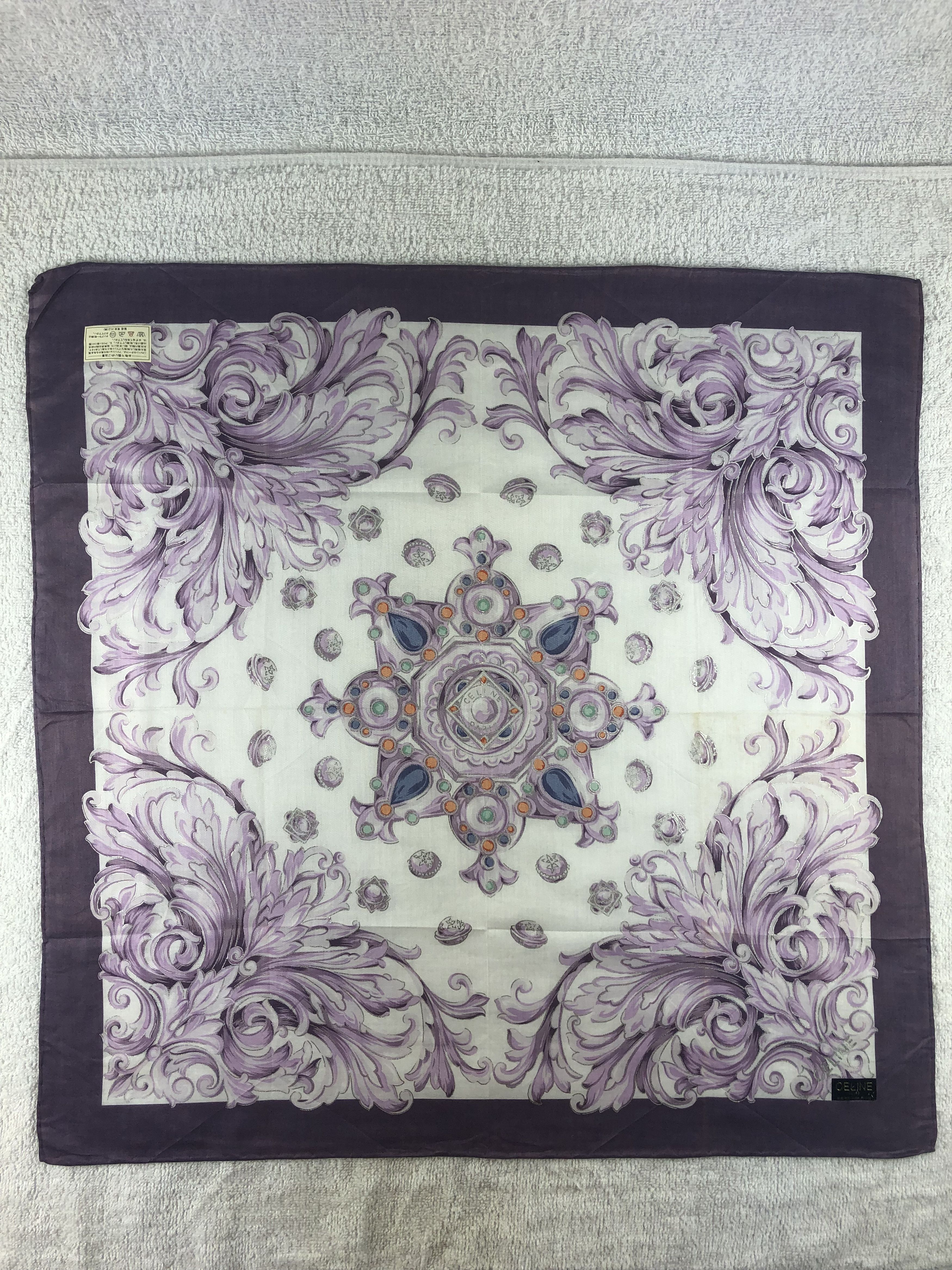 Celine Celine Handkerchief / Bandana / Neckerchief Size ONE SIZE - 3 Thumbnail