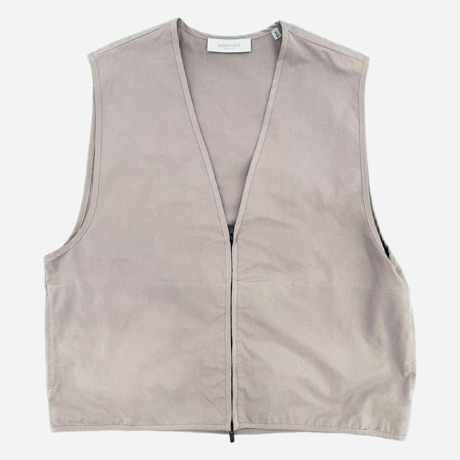 Essentials Essentials Zip Vest Wood S New Size US S / EU 44-46 / 1 - 1 Thumbnail