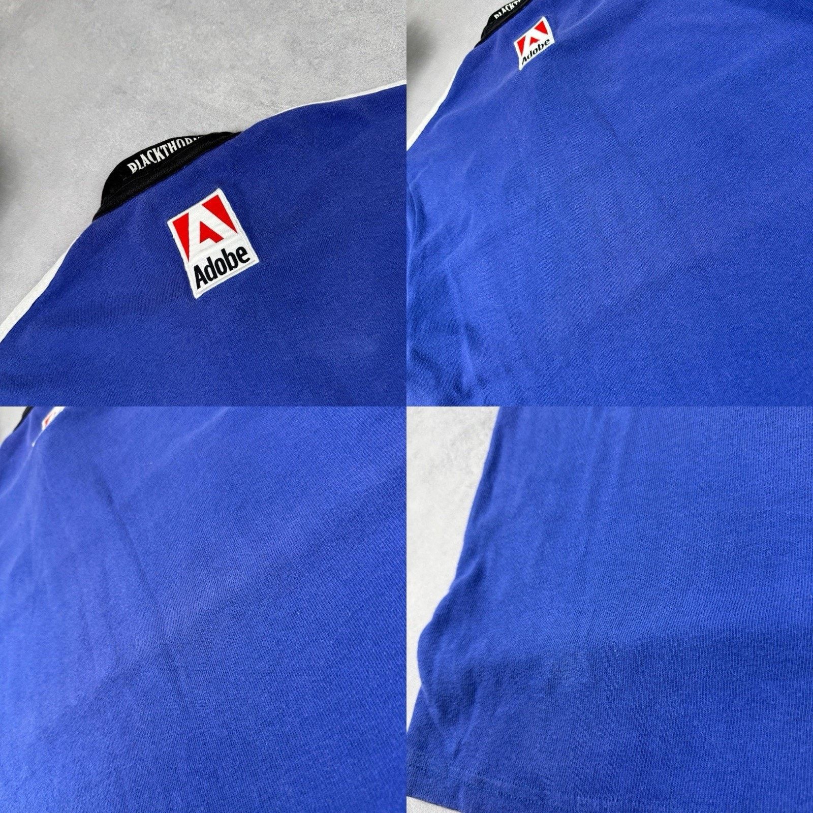 Adidas Vintage Adidas 1999 Bath Rugby Jersey Size XL Blue Men Size US XL / EU 56 / 4 - 23 Thumbnail