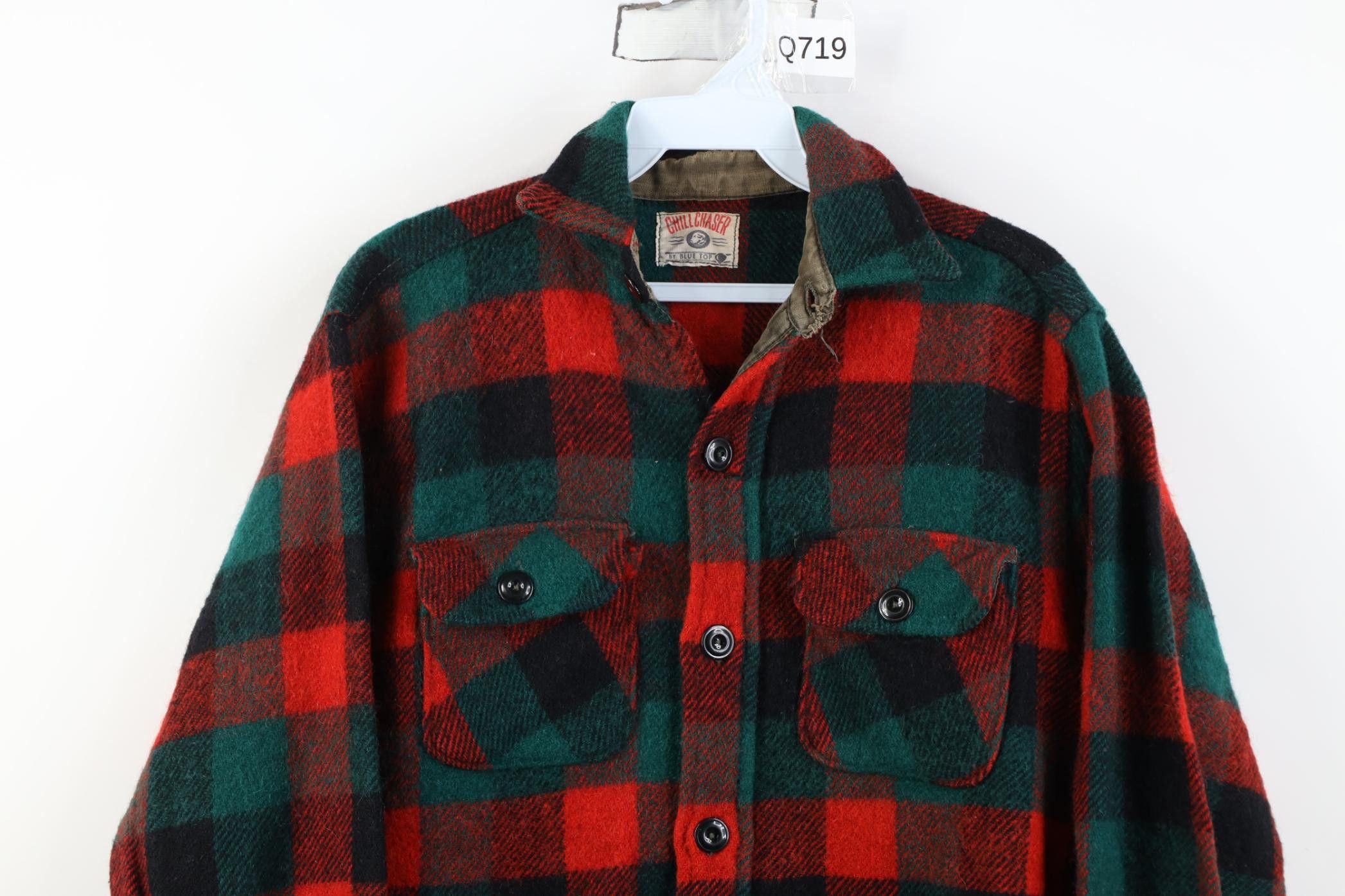 Vintage Vintage 50s 60s Streetwear Wool CPO Shirt Jacket Jac USA Size US S / EU 44-46 / 1 - 2 Thumbnail