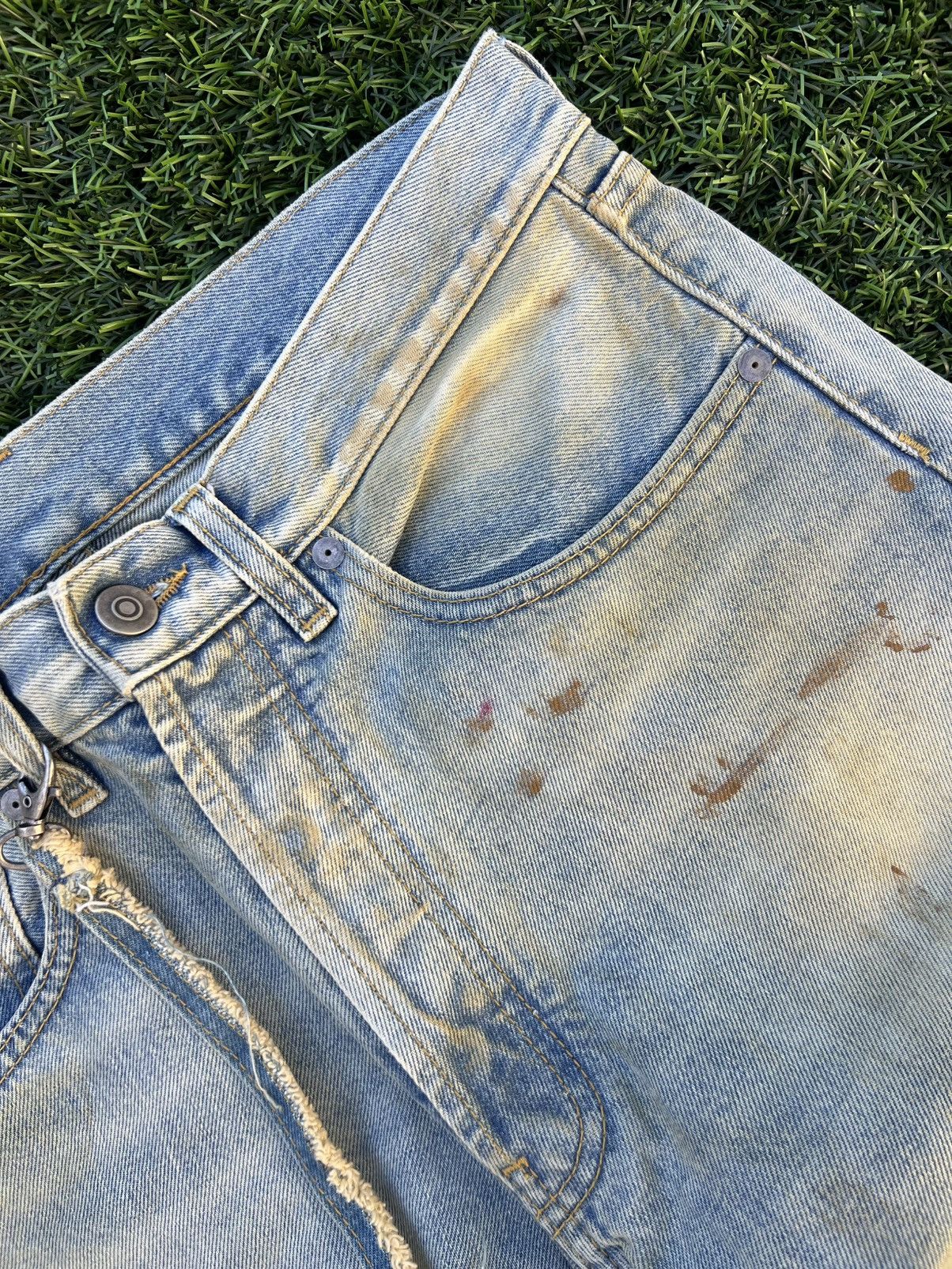 Maison Margiela Margiela Painted Jeans Size US 30 / EU 46 - 3 Thumbnail