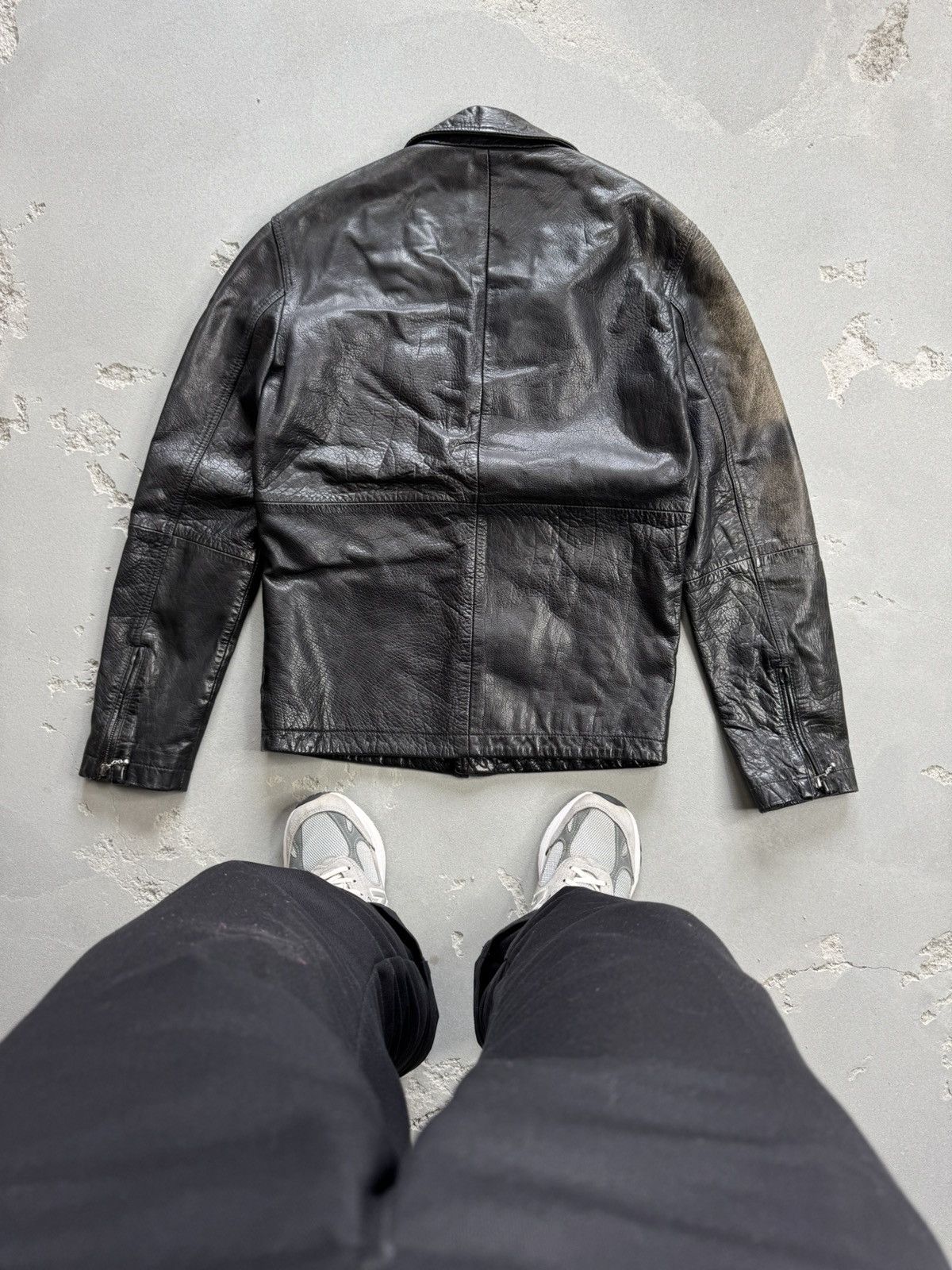 Levi's Levi's Levi Strauss & Co Leather Jacket Vintage M Size US M / EU 48-50 / 2 - 2 Thumbnail