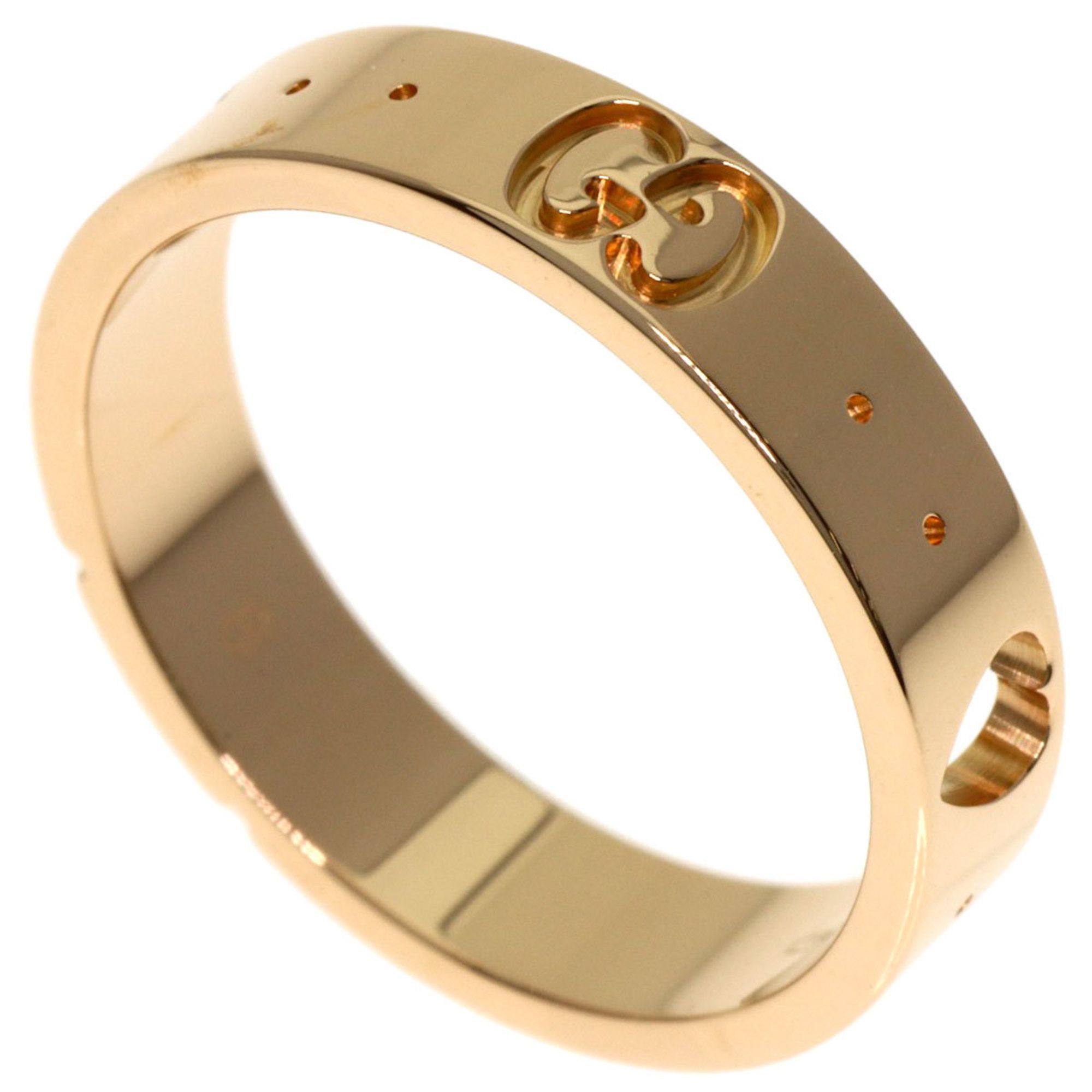 Gucci Gucci Icon Amor Heart #8 Ring, 18K Pink Gold, Women's. Size ONE SIZE - 1 Thumbnail