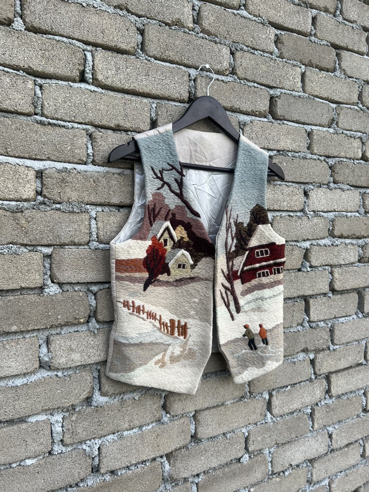 Vintage Vintage Vest Embroidery Knitted Size US S / EU 44-46 / 1 - 4 Thumbnail
