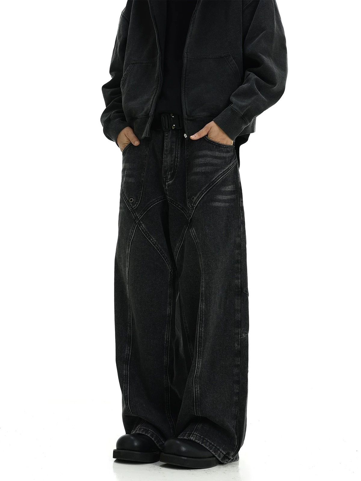 Japanese Brand × Vintage Retro punk pants Size US 32 / EU 48 - 1 Thumbnail