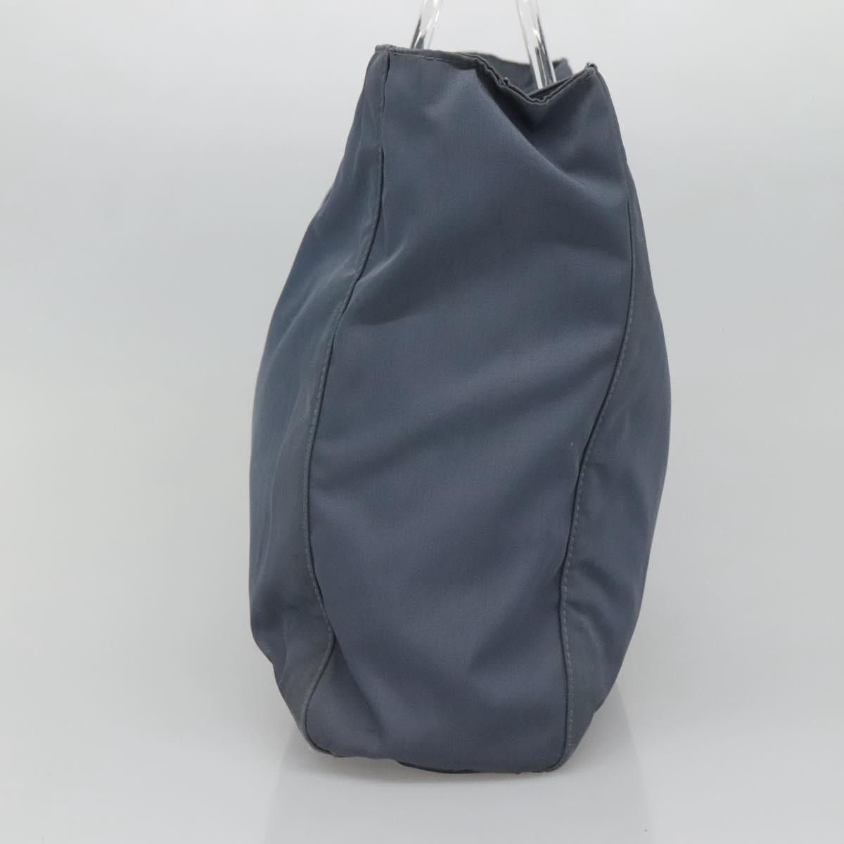 Prada PRADA Hand Bag Nylon Gray Silver Size ONE SIZE - 5 Thumbnail