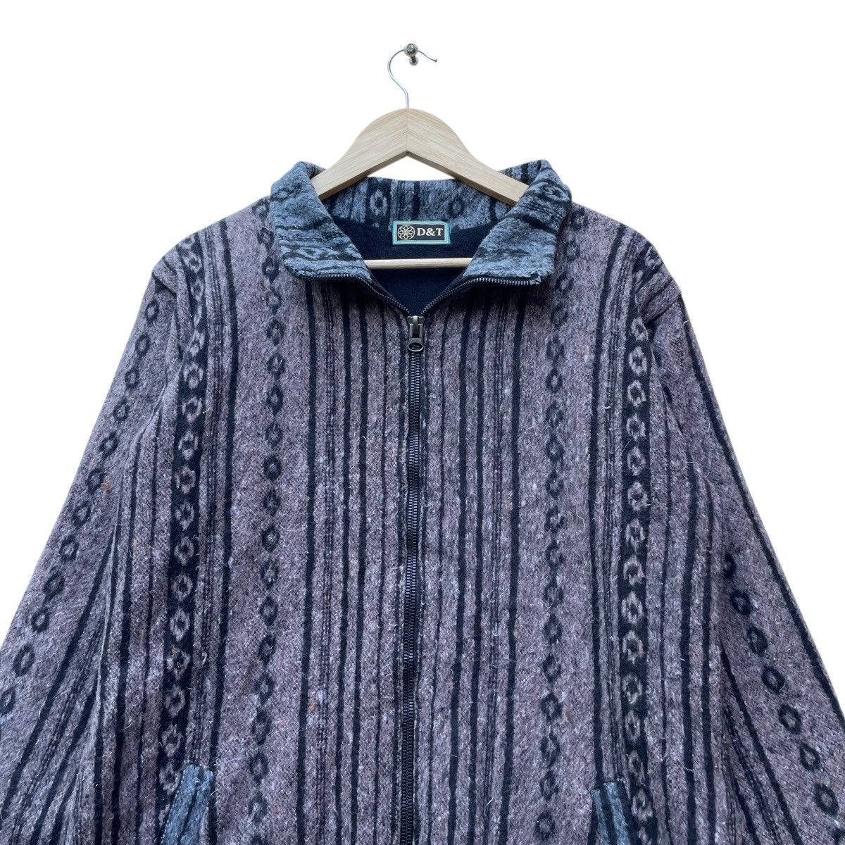 Japanese Brand Vintage Japanese Brand D & T Native Wool Jacket Size US M / EU 48-50 / 2 - 3 Thumbnail