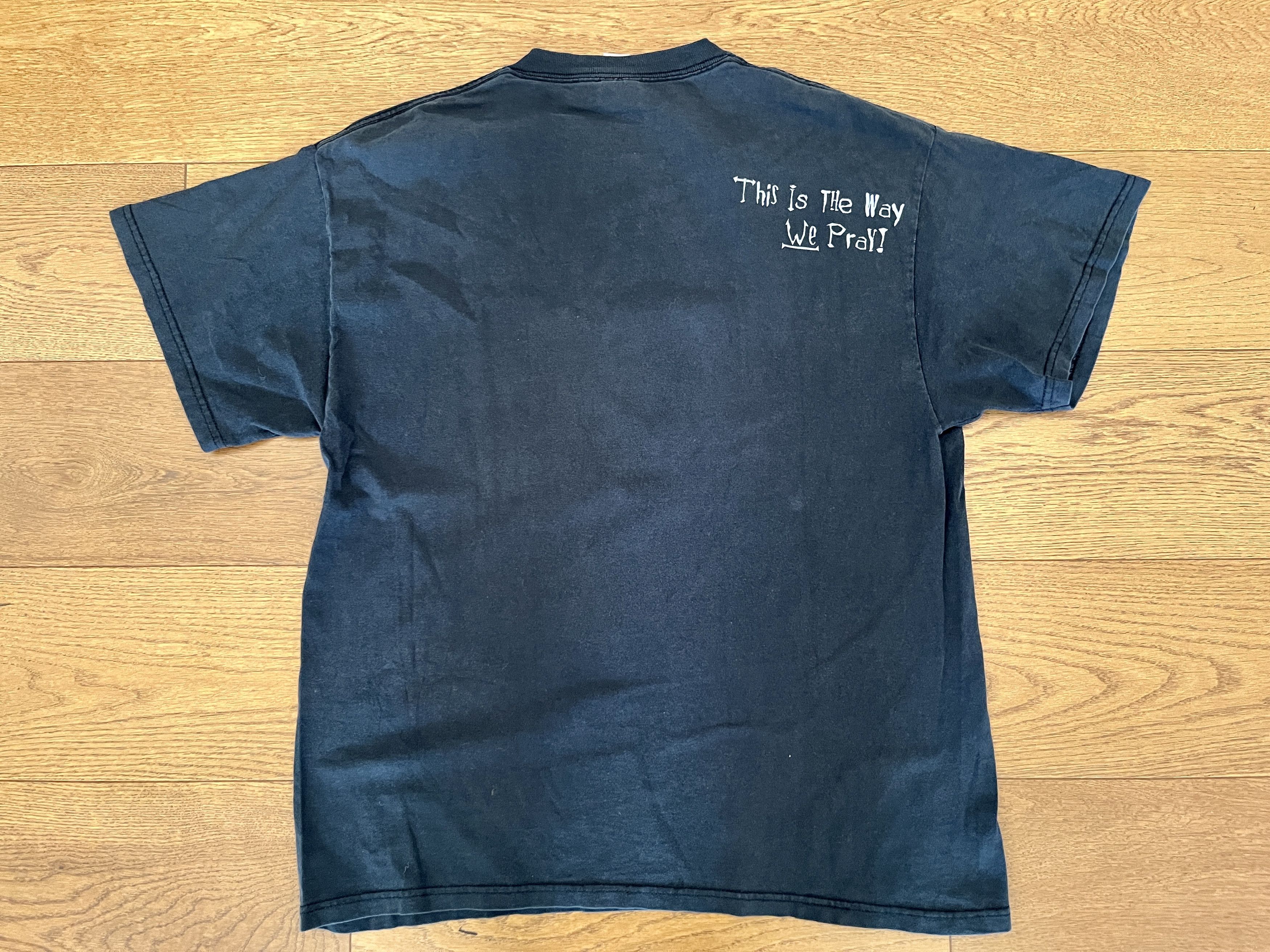 Vintage Vtg 2002 Disturbed Prayer Believe Tour Shirt Delta Tag L Size US L / EU 52-54 / 3 - 6 Thumbnail