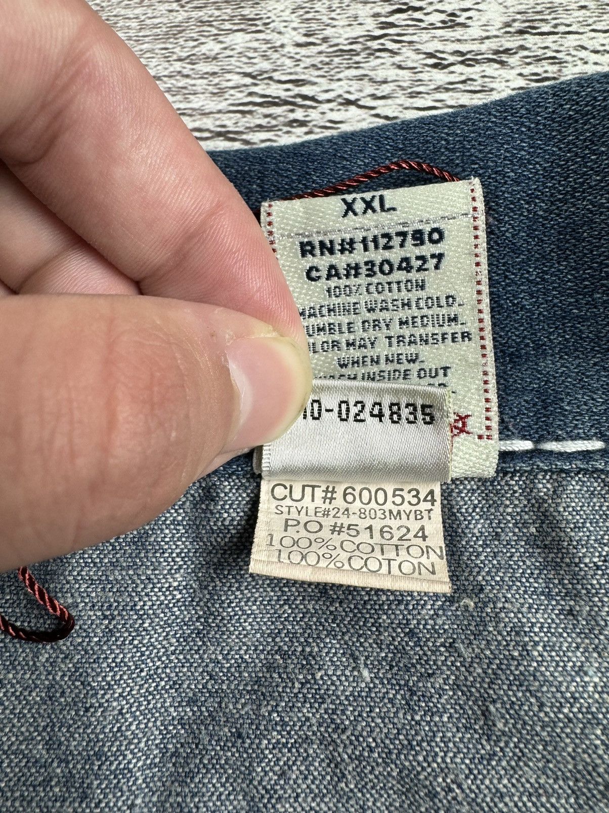 True Religion True Religion Joey Super T Y2K Denim Jeans Chief Keef Jacket Size US XL / EU 56 / 4 - 15 Thumbnail