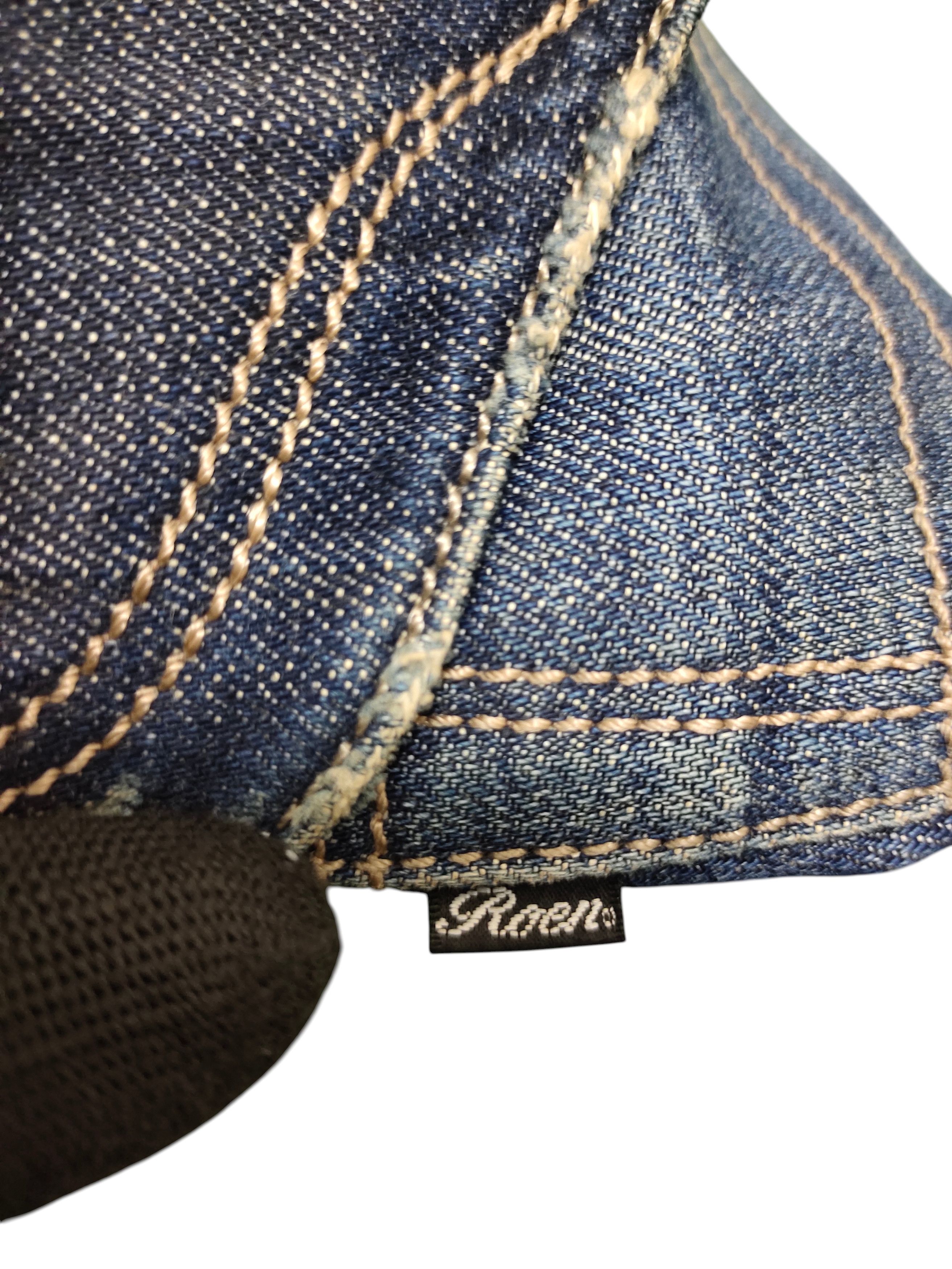 Roen Roen Japan Skull Clawmark Distress Denim Jeans Size US 31 - 9 Thumbnail