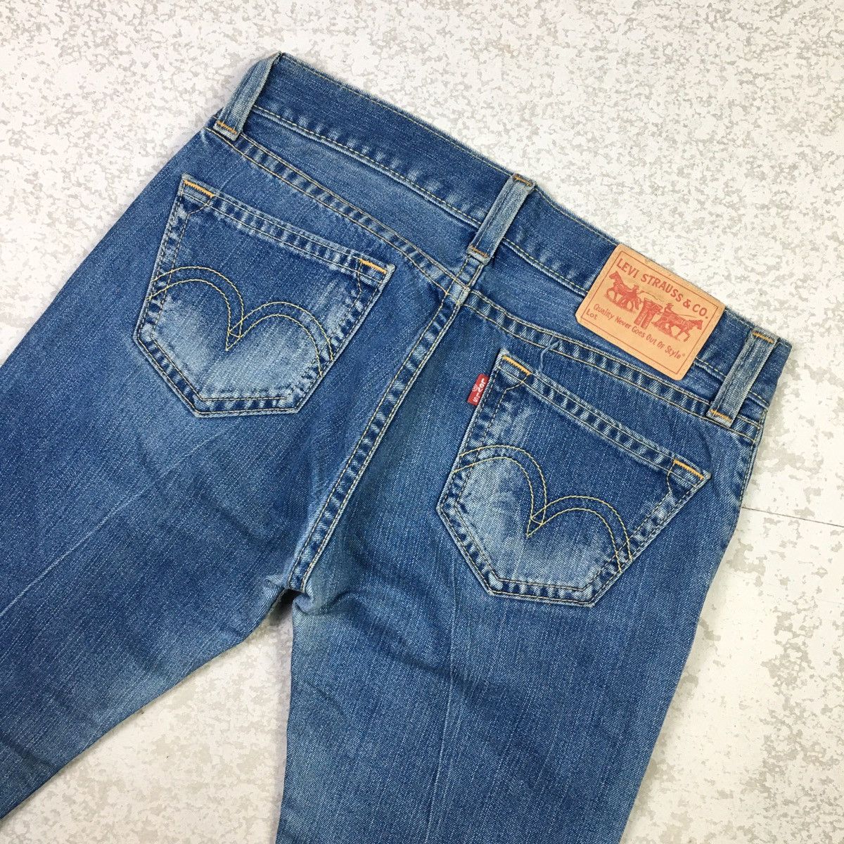 Levi's Crazy Levis Type 1 Twist Leg Tough Boot Flare Jeans Size US 36 / EU 52 - 6 Thumbnail