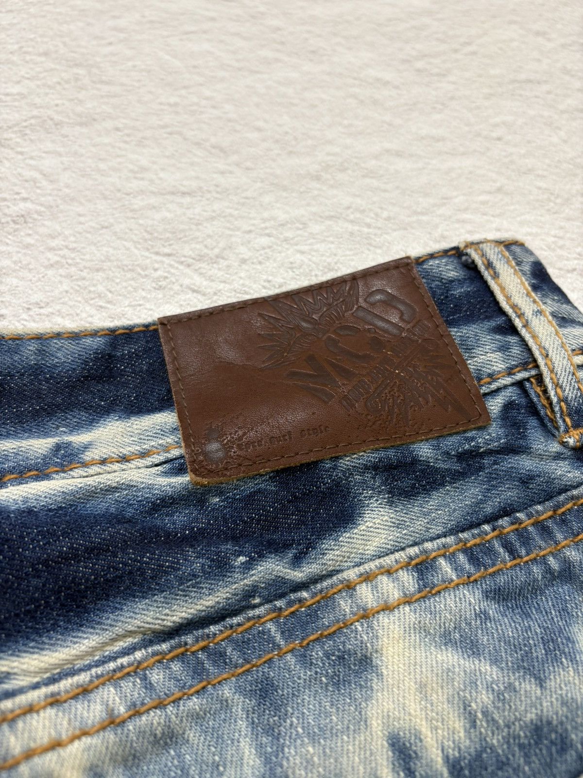 Hysteric Glamour × If Six Was Nine × Le Grande Bleu (L.G.B.) 2000s MCD Japan Bootcut acid wash denim y2k style Size US 32 / EU 48 - 11 Thumbnail