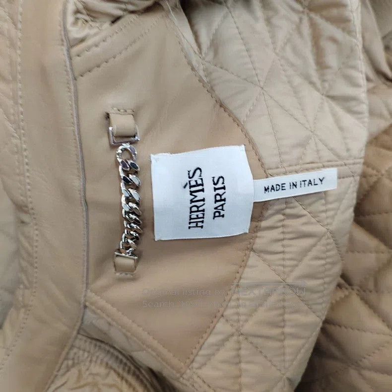 Hermes Hermes Grain Leather Overcoat Size XXS / US 00 / IT 34 - 4 Thumbnail