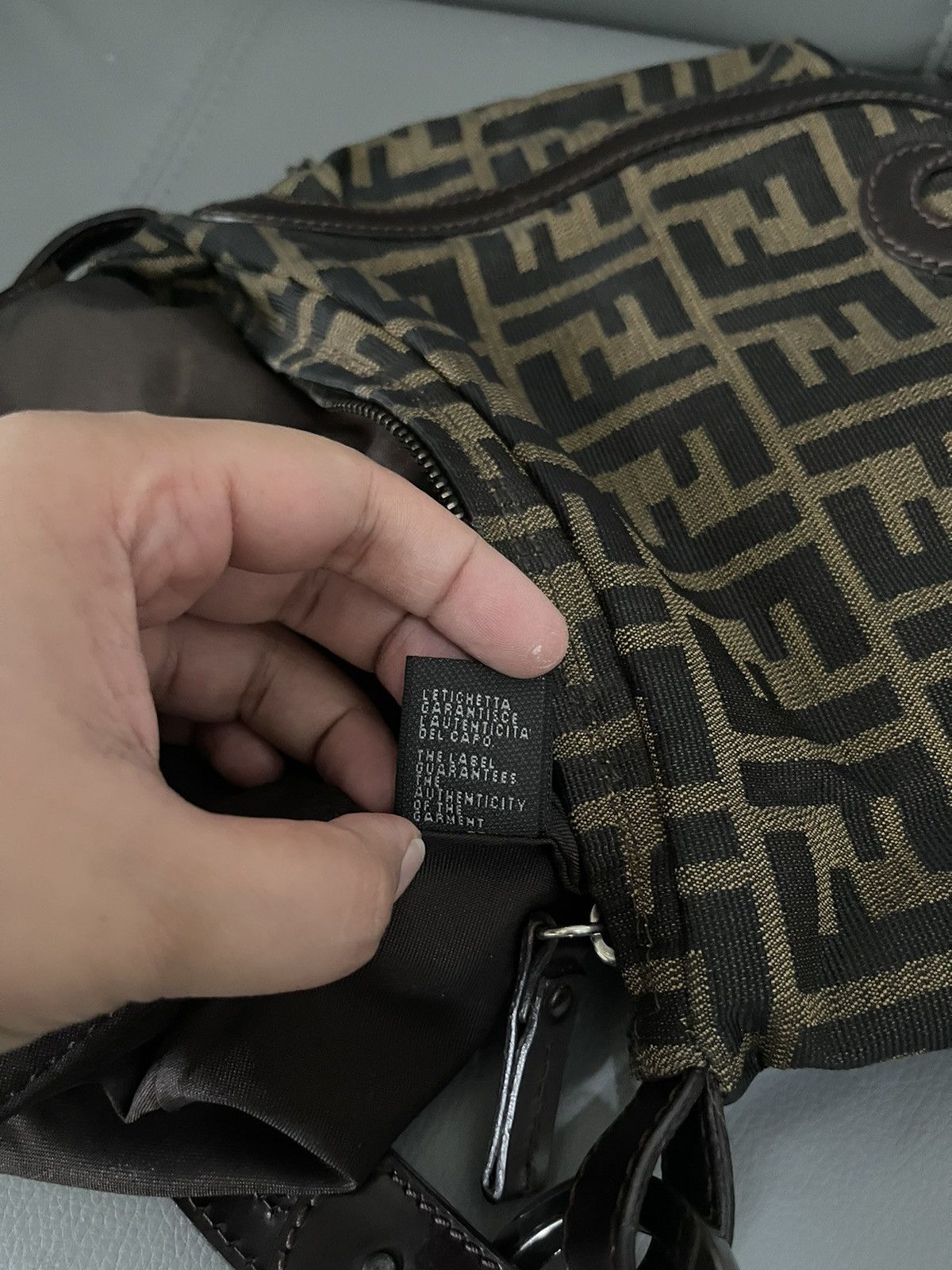 Fendi × Vintage Fendi Zucca Oyster Baguette Size ONE SIZE - 6 Thumbnail