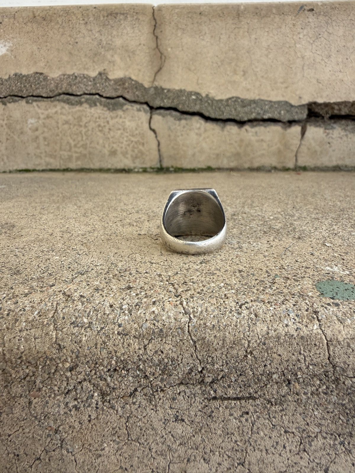 Sterling Silver Navajo Abalone Ring Size ONE SIZE - 3 Thumbnail