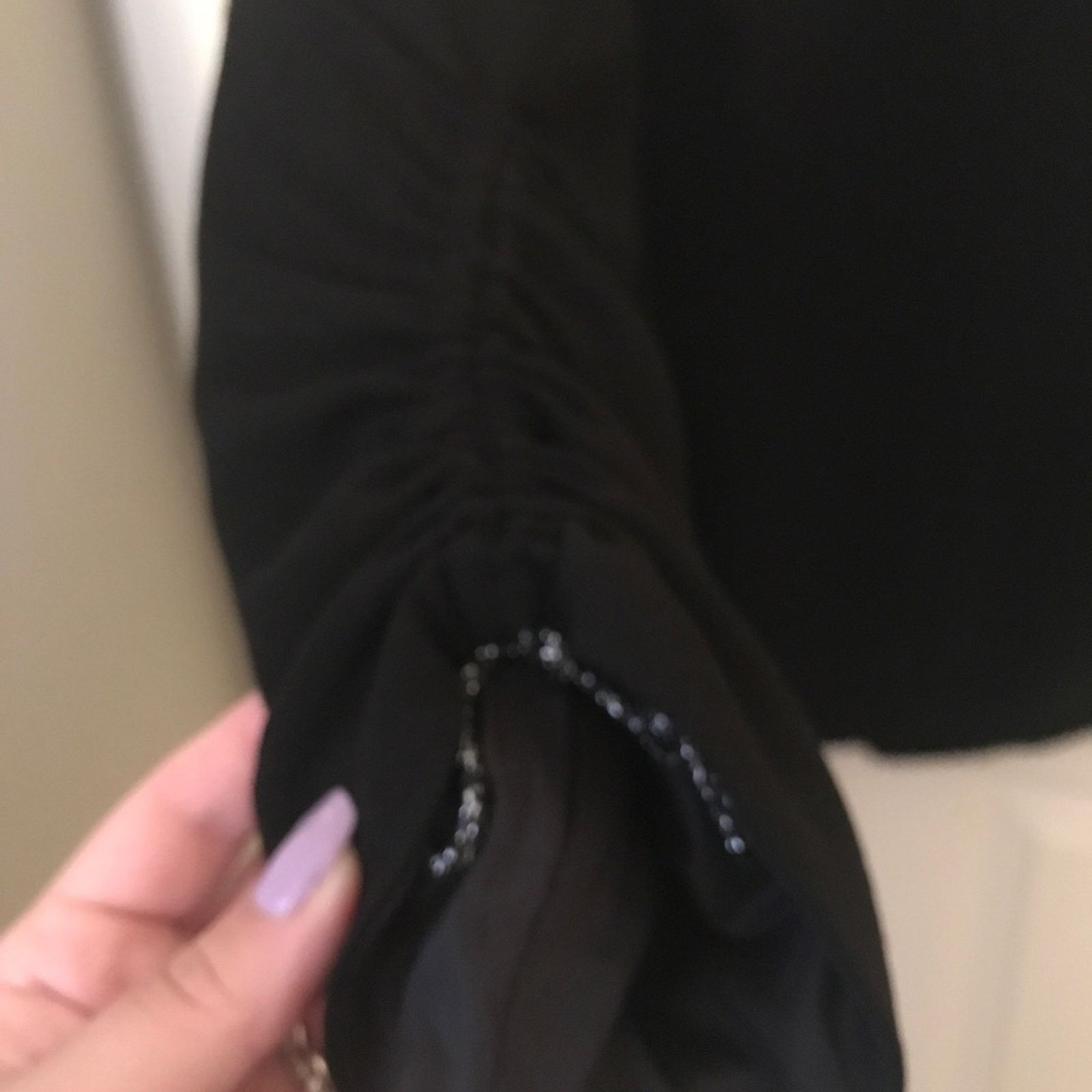 Maje Maje black blazer with scrunched sleeves S Size S / US 4 / IT 40 - 8 Thumbnail