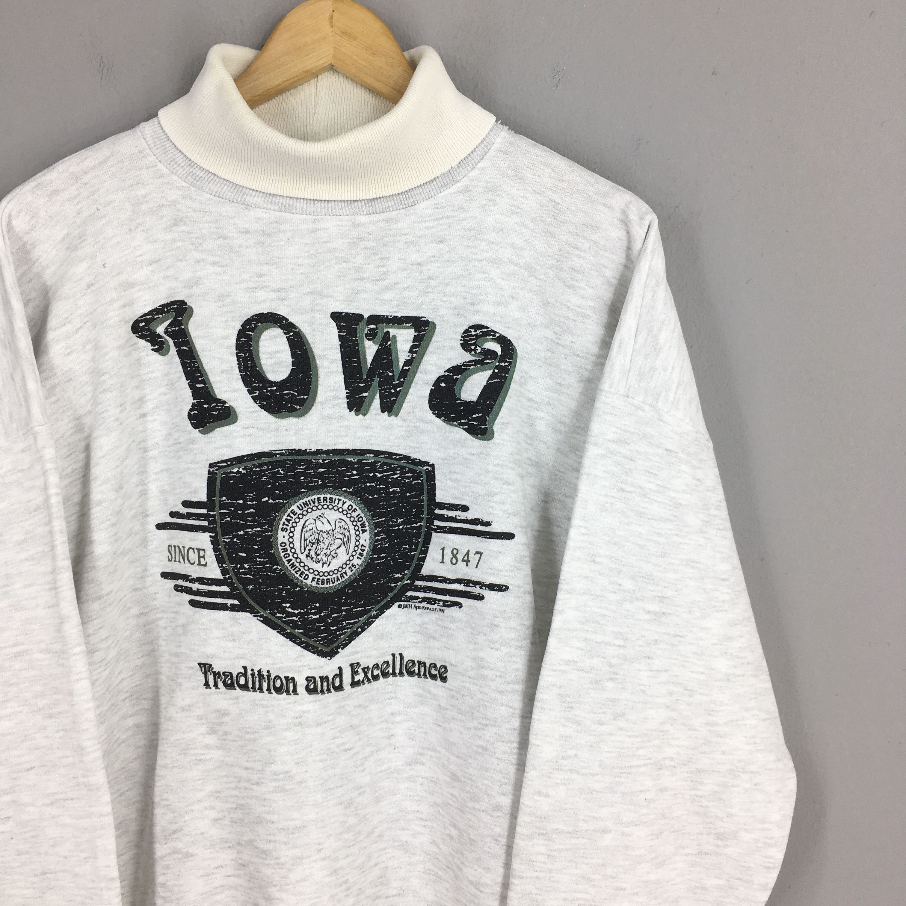 NCAA Vintage 90s Iowa State University Sweatshirt XLarge Size US XL / EU 56 / 4 - 2 Thumbnail