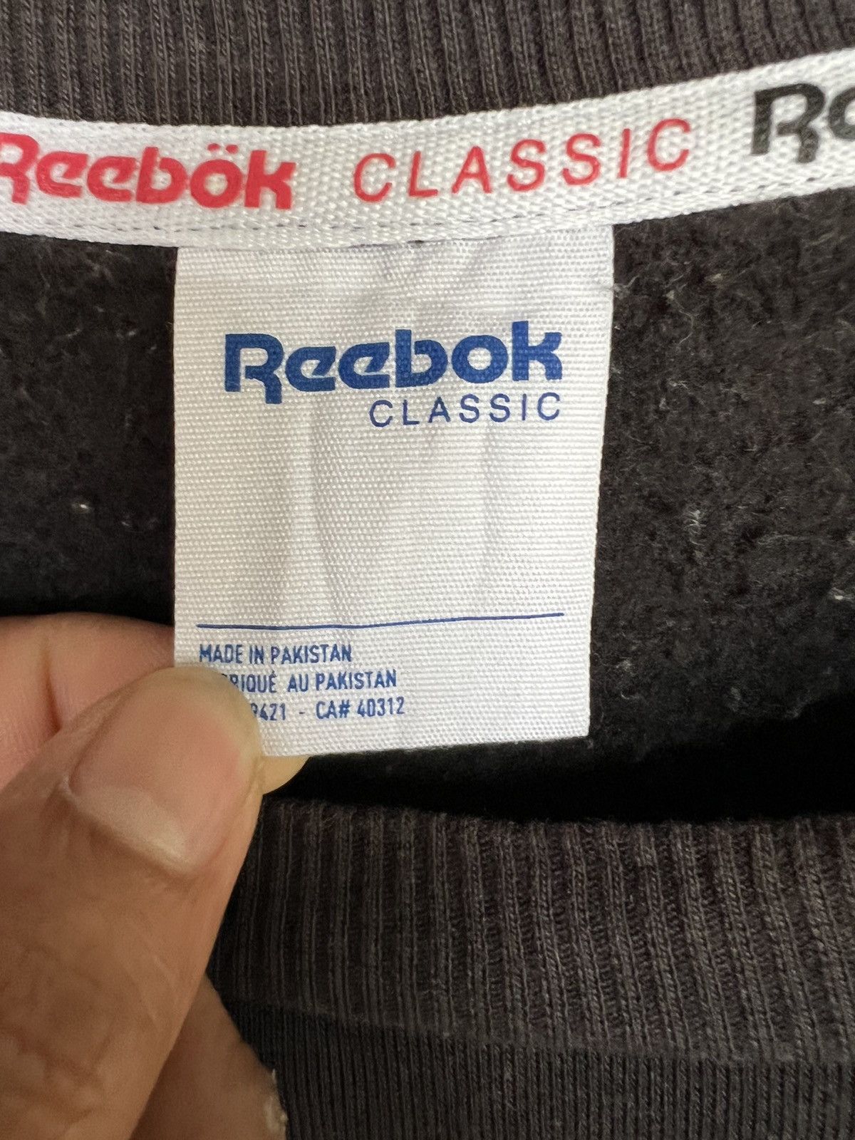 Reebok Reebok Classic Spell Out Sweatshirt Size US M / EU 48-50 / 2 - 4 Thumbnail
