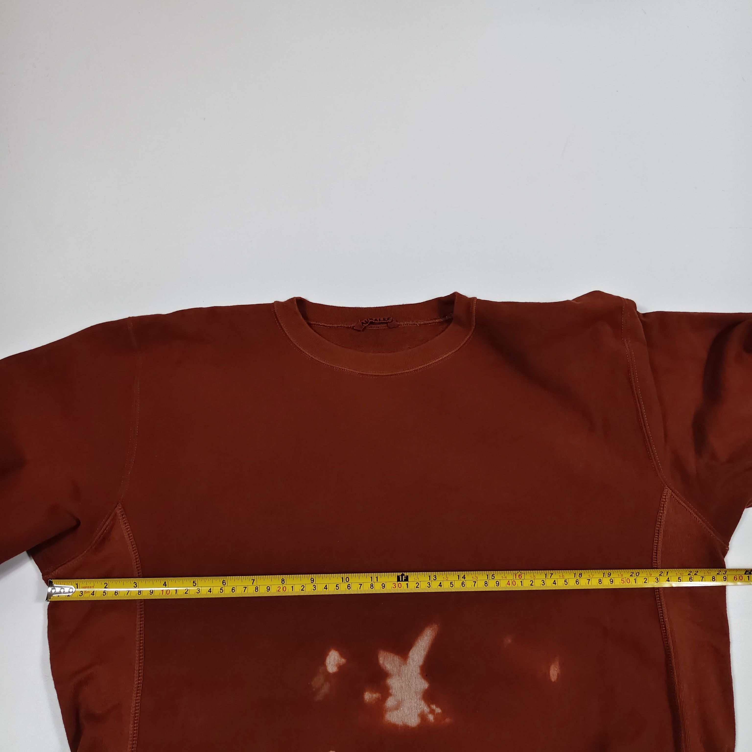 Auralee AW08 Auralee Bleach Orange Brown #F Size US L / EU 52-54 / 3 - 5 Thumbnail