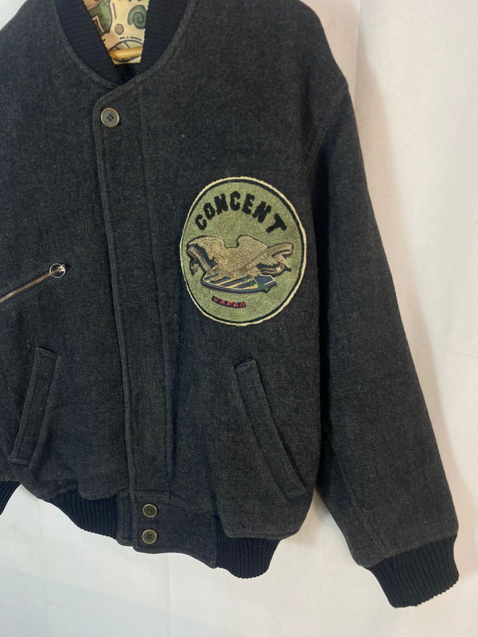 Japanese Brand × Vintage Vintage concent japan zipper bombers jacket Size US L / EU 52-54 / 3 - 2 Thumbnail