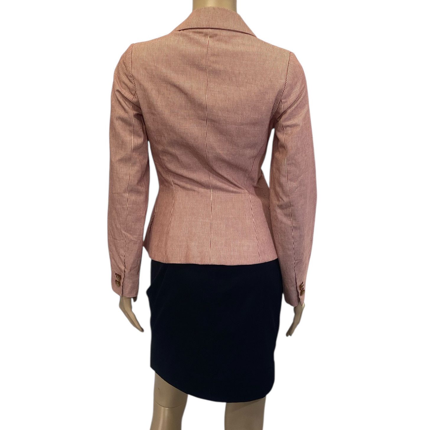 Vivienne Westwood Red Label Vintage Red Striped Blazer Jacket Size S / US 4 / IT 40 - 4 Thumbnail