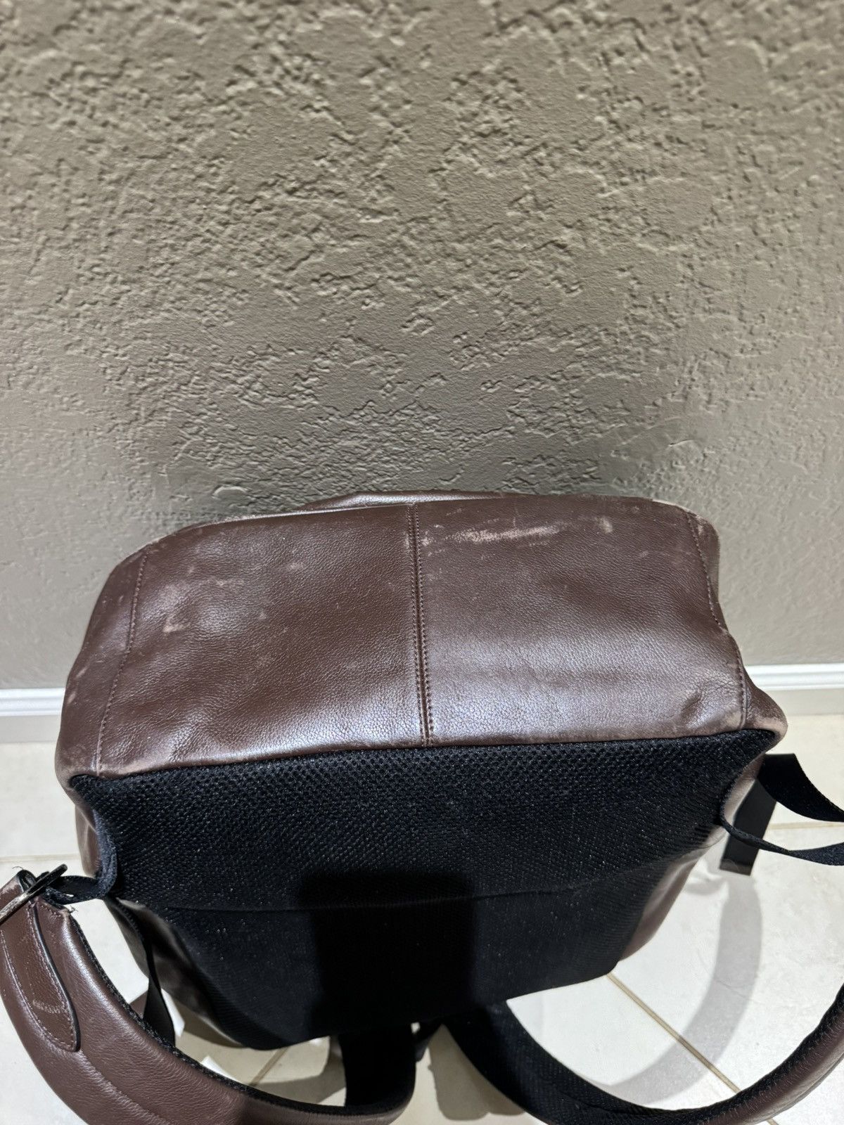Coach 2000s Vintage Coach Leather Backpack Brown Worn Scuffs Size ONE SIZE - 5 Thumbnail