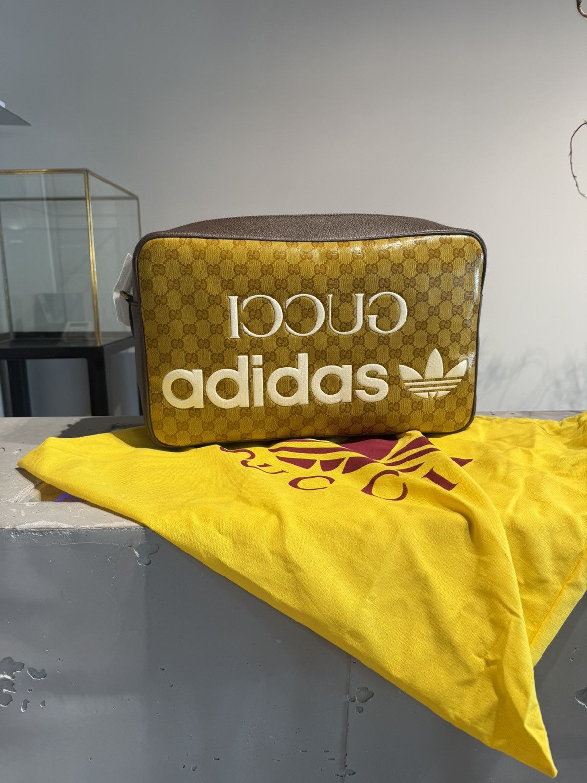 Adidas × Gucci BNWT Gucci x Adidas Large Messenger Bag Size ONE SIZE - 2 Thumbnail