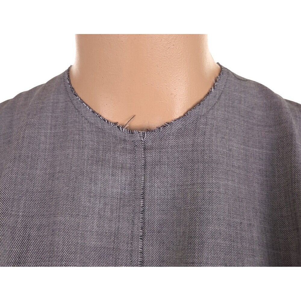 Loewe Loewe Draped Dress Size 32 XXS 00 Gray Wool $1850 Size XXS / US 00 / IT 34 - 4 Thumbnail