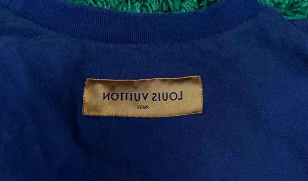 Louis Vuitton Louis Vuitton LV deep blue continuous viewing hoodie Size US XXL / EU 58 / 5 - 4 Thumbnail