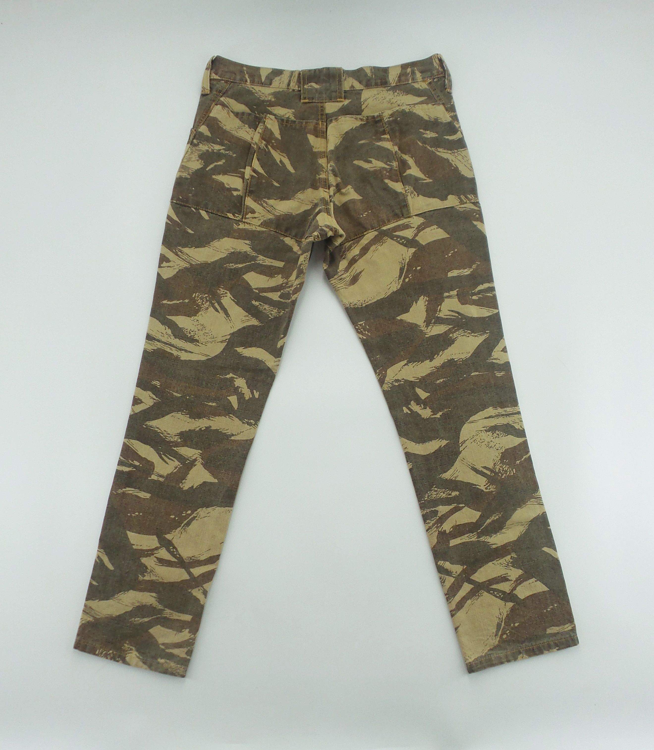 Japanese Brand John Bull Tiger Stripes Camouflage Baker's Pants W30xL37.5 Size US 30 / EU 46 - 6 Thumbnail