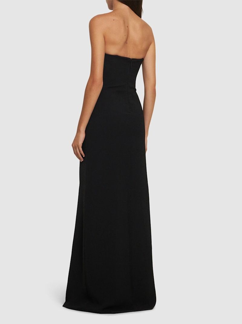 16Arlington o1mle1125 Angelique Gown in Black Size XS / US 0-2 / IT 36-38 - 3 Thumbnail
